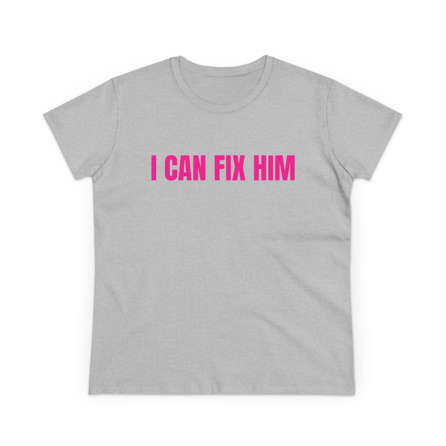I Can Fix Him - Graphic Cotton Tee