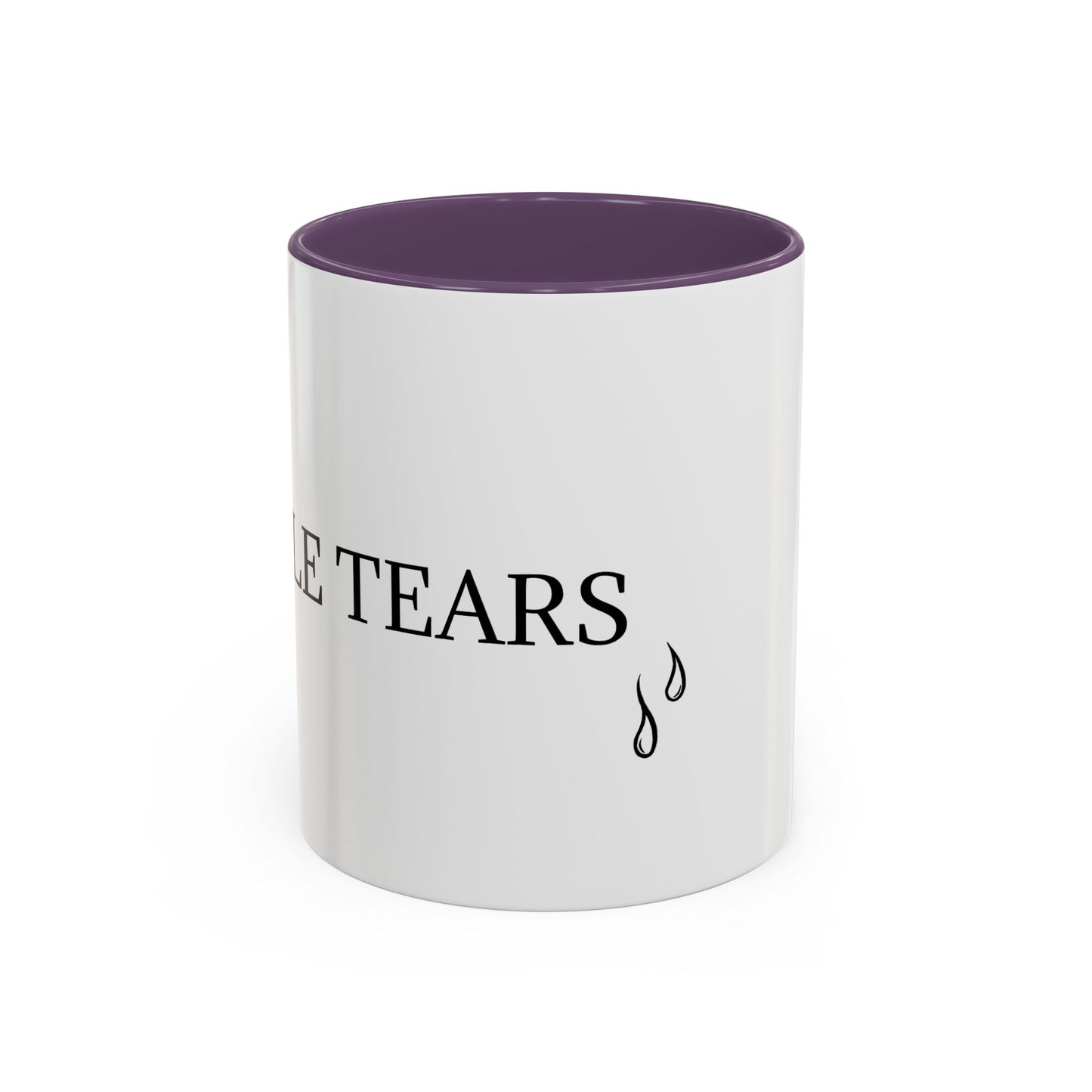 Male Tears - Graphic Coffee Mug, Unique Tea Cup, Humorous Beverage Holder