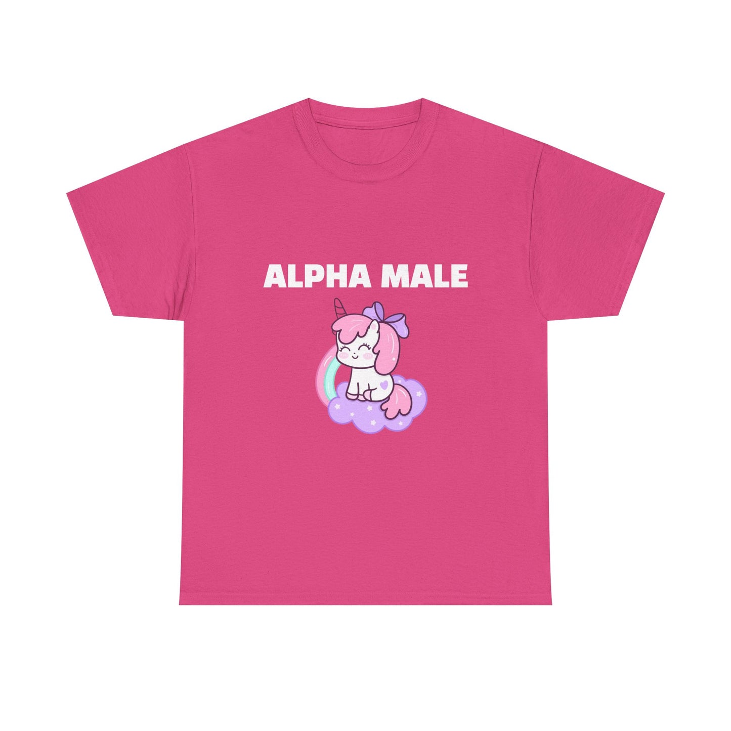 ALPHA MALE - Graphic Unisex Heavy Cotton Tee