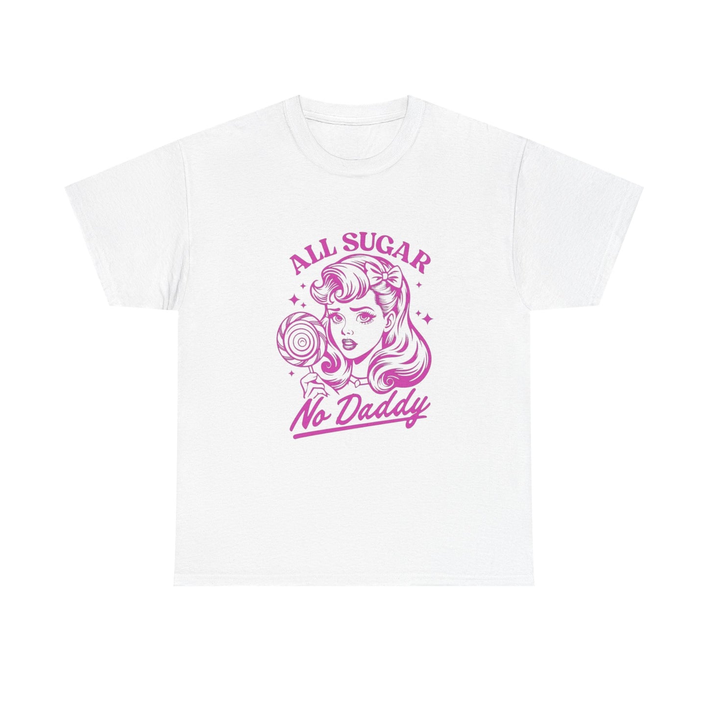 All Sugar, No Daddy - Graphic Unisex Heavy Cotton Tee