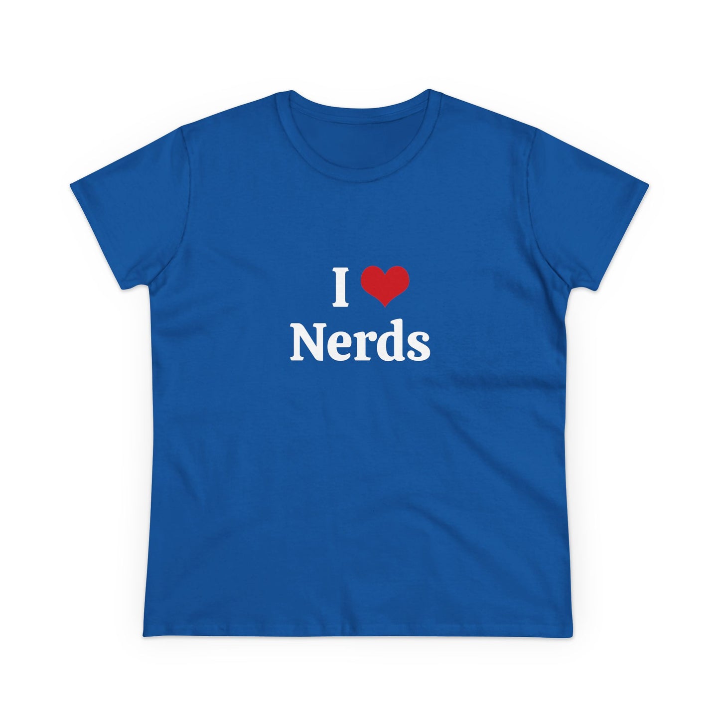 I Love Nerds - Graphic Cotton Tee