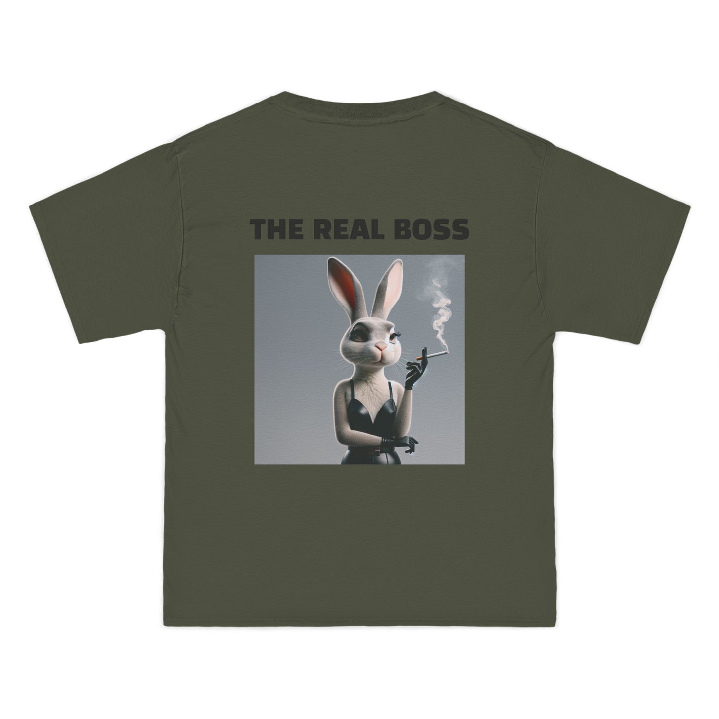 The REAL BOSS - Hers Graphic Unisex 2/2 Beefy-T® Short-Sleeve T-Shirt