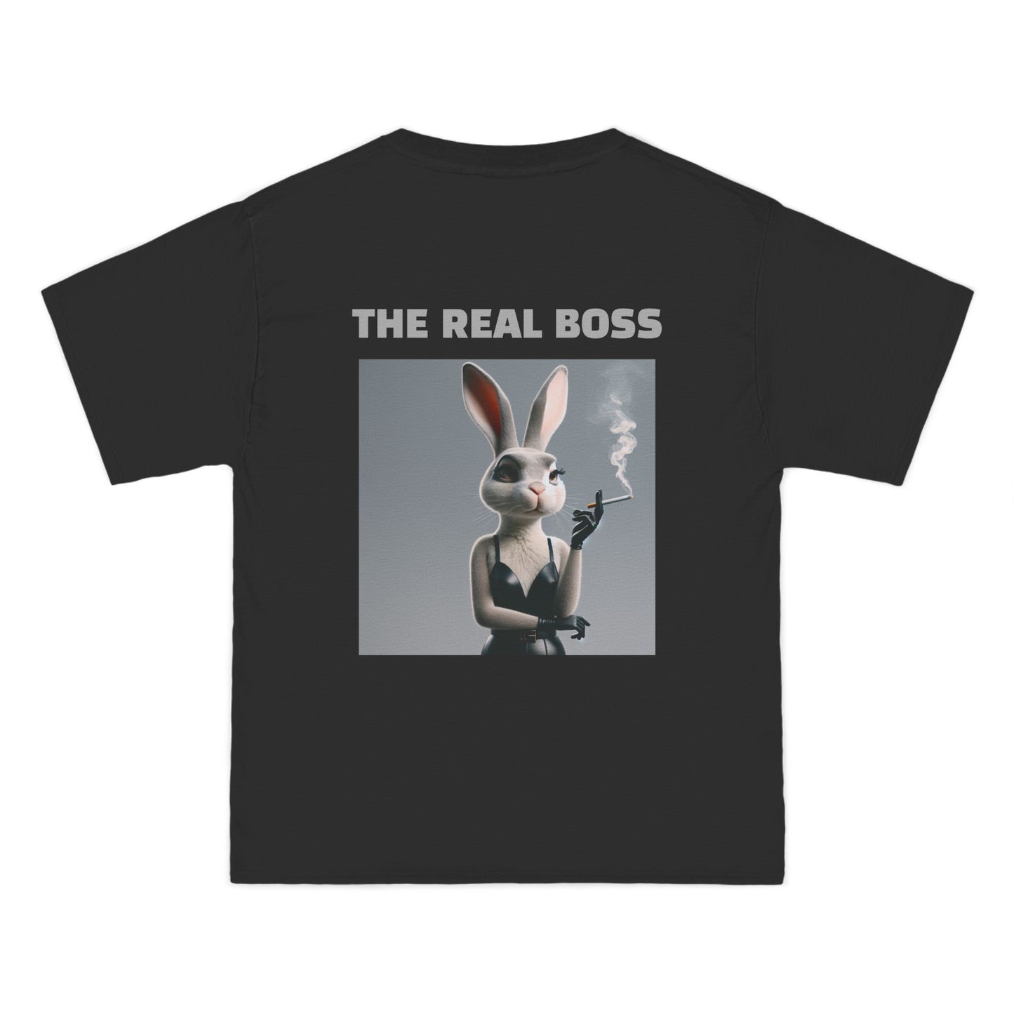 The REAL BOSS - Hers Graphic Unisex 2/2 Beefy-T® Short-Sleeve T-Shirt