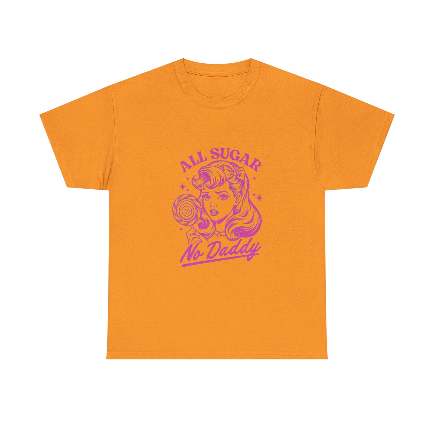 All Sugar, No Daddy - Graphic Unisex Heavy Cotton Tee