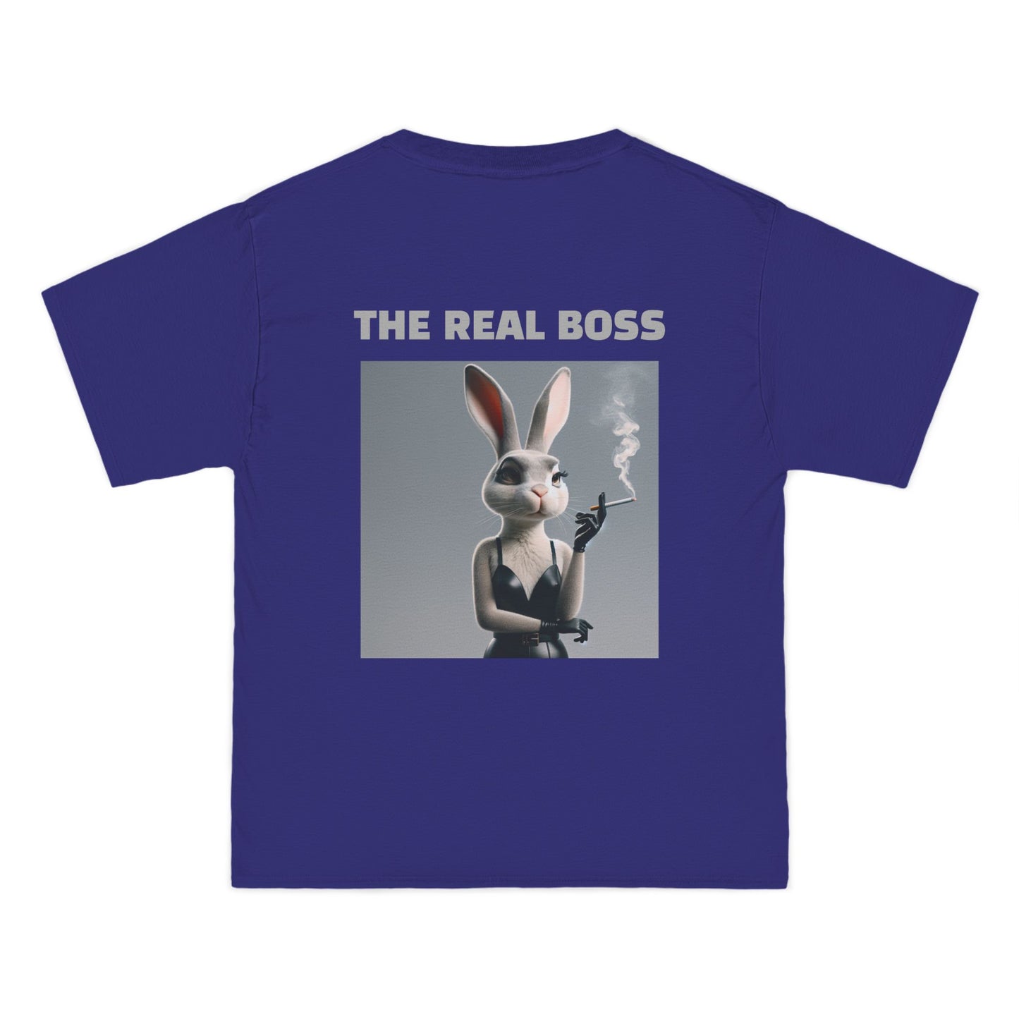 The REAL BOSS - Hers Graphic Unisex 2/2 Beefy-T® Short-Sleeve T-Shirt