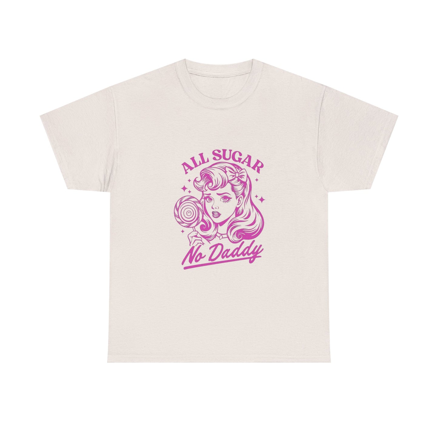 All Sugar, No Daddy - Graphic Unisex Heavy Cotton Tee