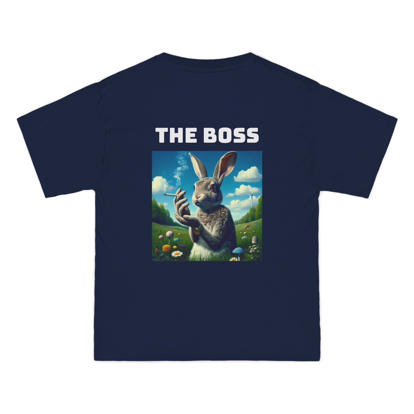 THE BOSS - 1/2 His Unisex Beefy-T® Short-Sleeve T-Shirt