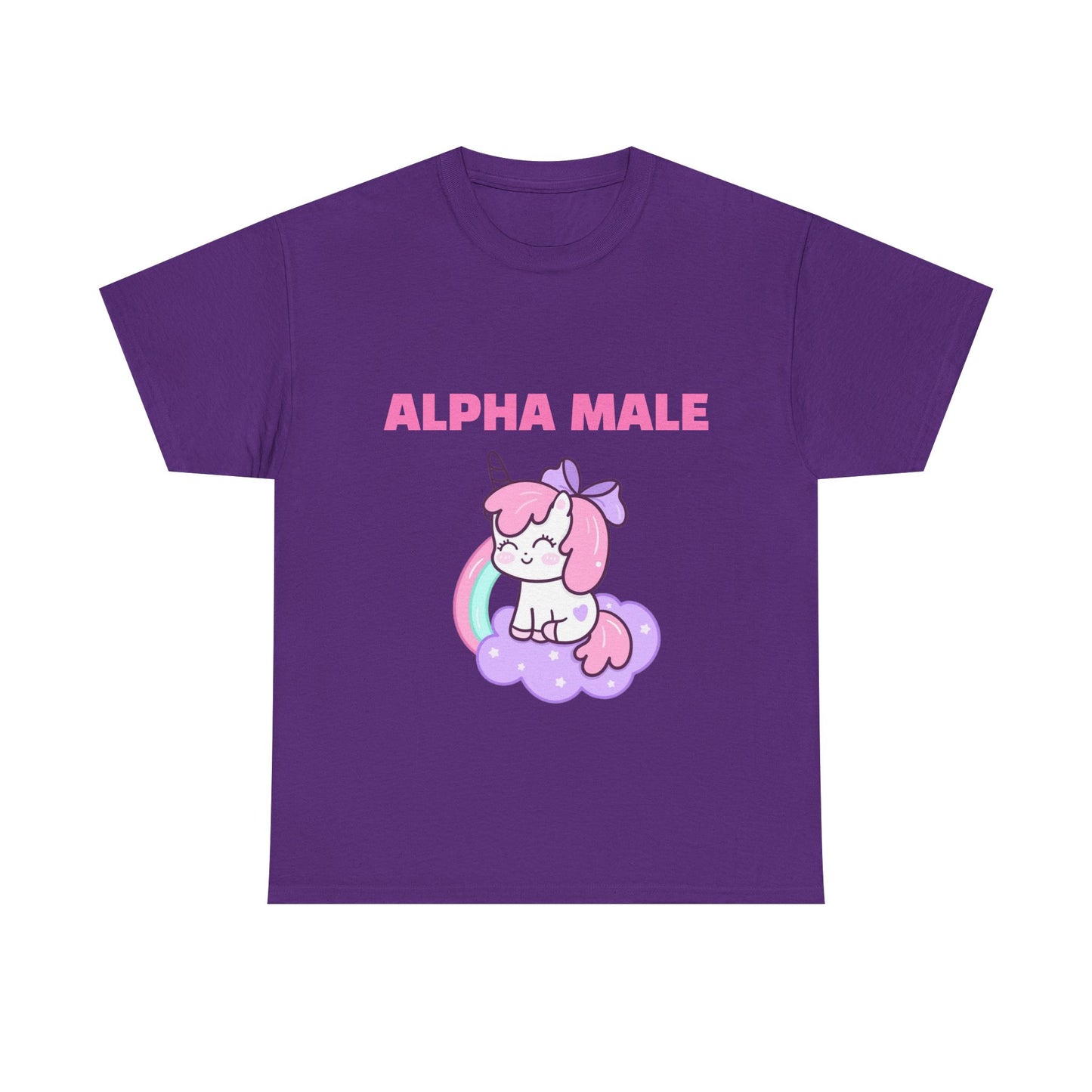 ALPHA MALE - Graphic Unisex Heavy Cotton Tee
