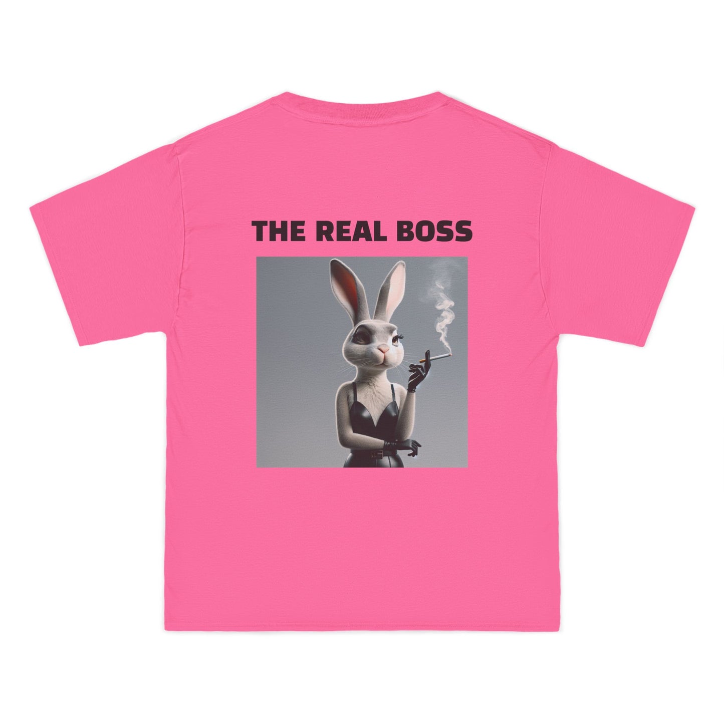 The REAL BOSS - Hers Graphic Unisex 2/2 Beefy-T® Short-Sleeve T-Shirt