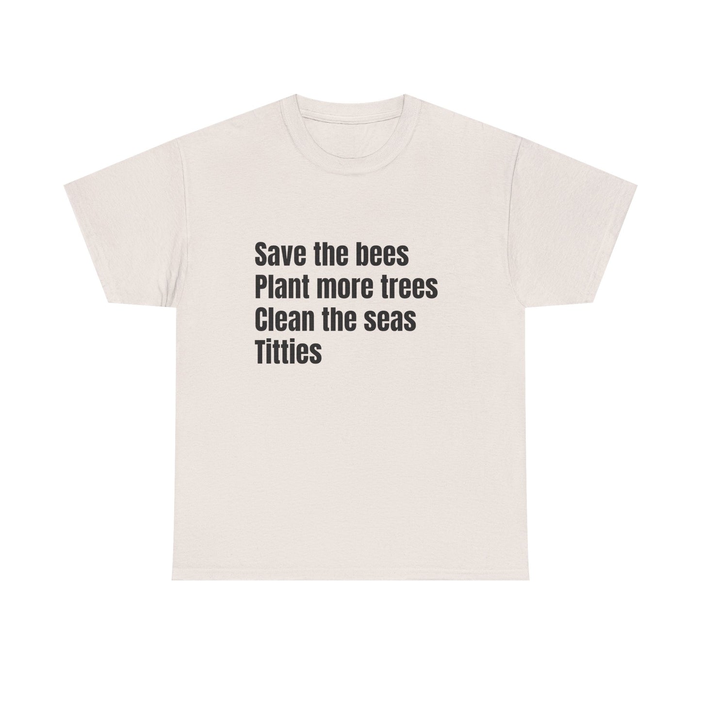Save The Bees - Graphic Unisex Heavy Cotton Tee