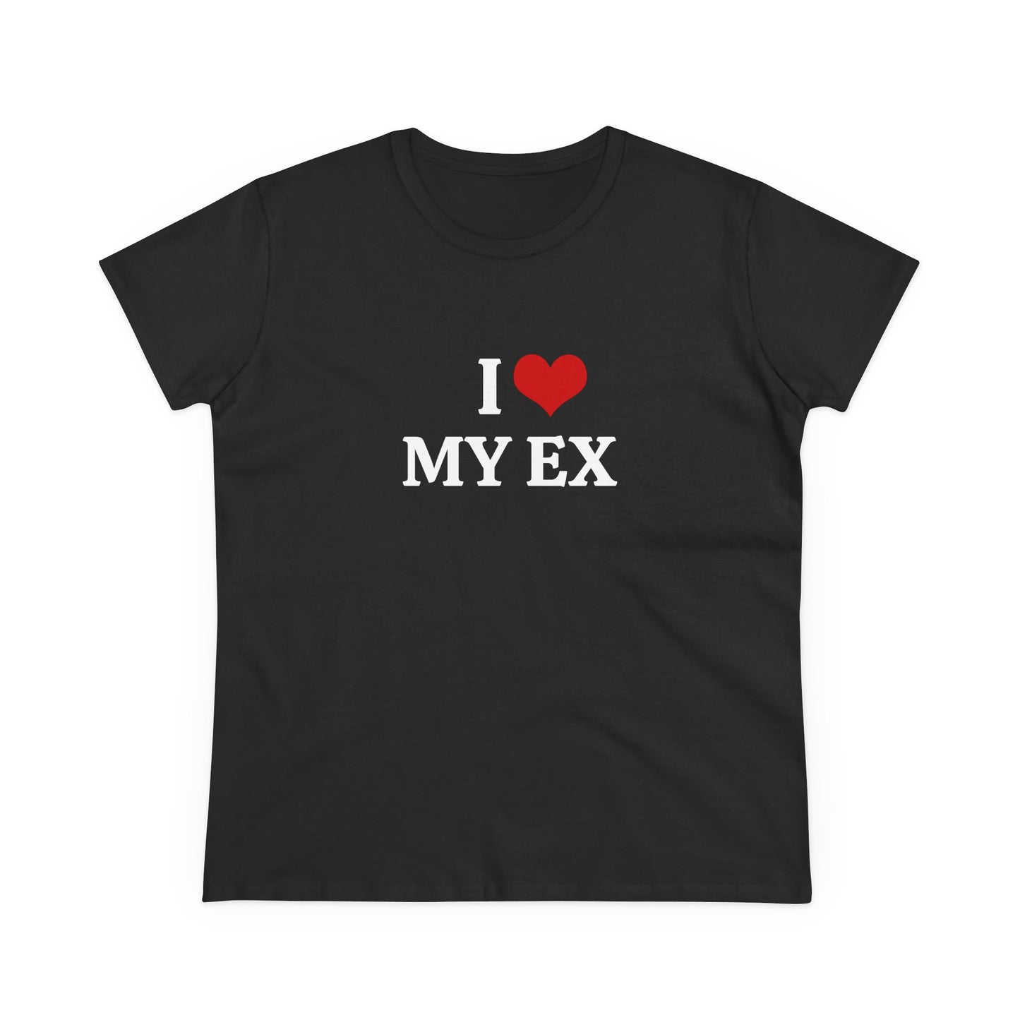 I Love My Ex - Graphic Adult Humour Cotton Tee