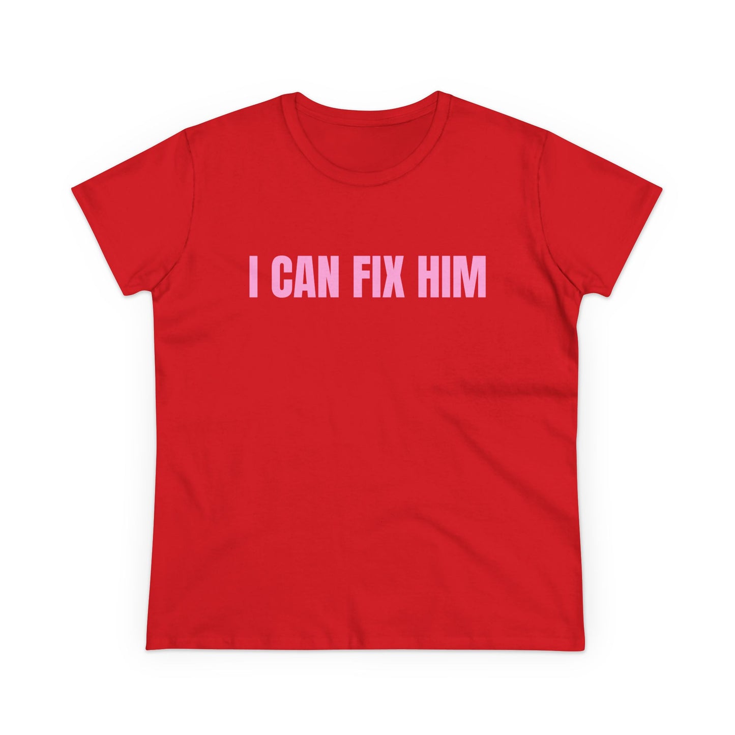I Can Fix Him - Graphic Cotton Tee
