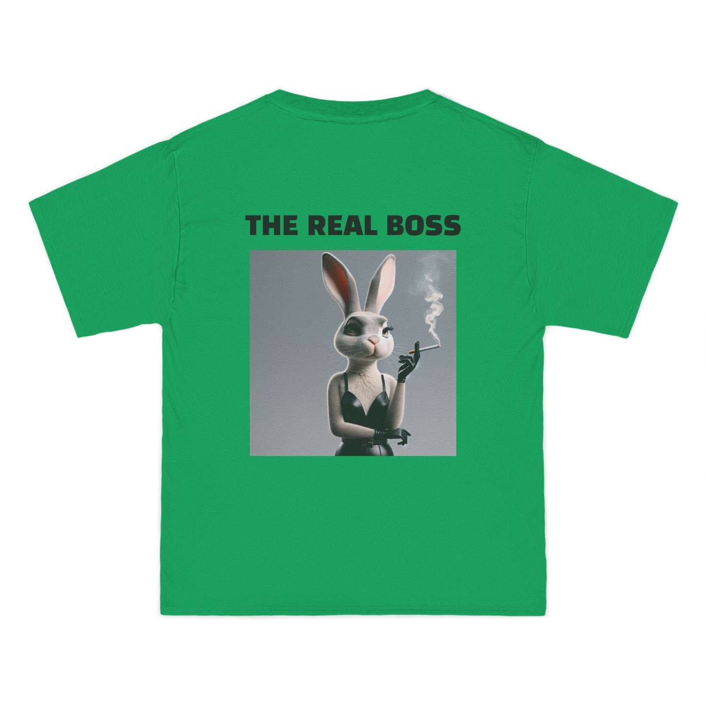 The REAL BOSS - Hers Graphic Unisex 2/2 Beefy-T® Short-Sleeve T-Shirt