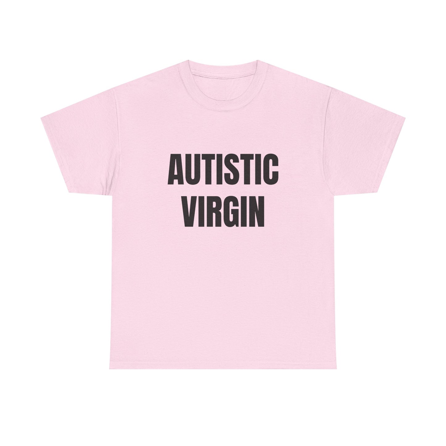 Autistic Virgin - Graphic Unisex Heavy Cotton Tee