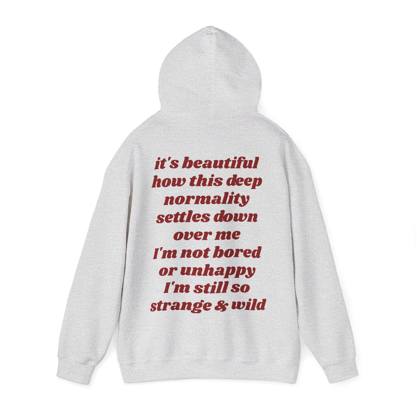I'm still so strange and wild - Lana Del Rey Inspired Unisex Heavy Blend™ Hooded Sweatshirt