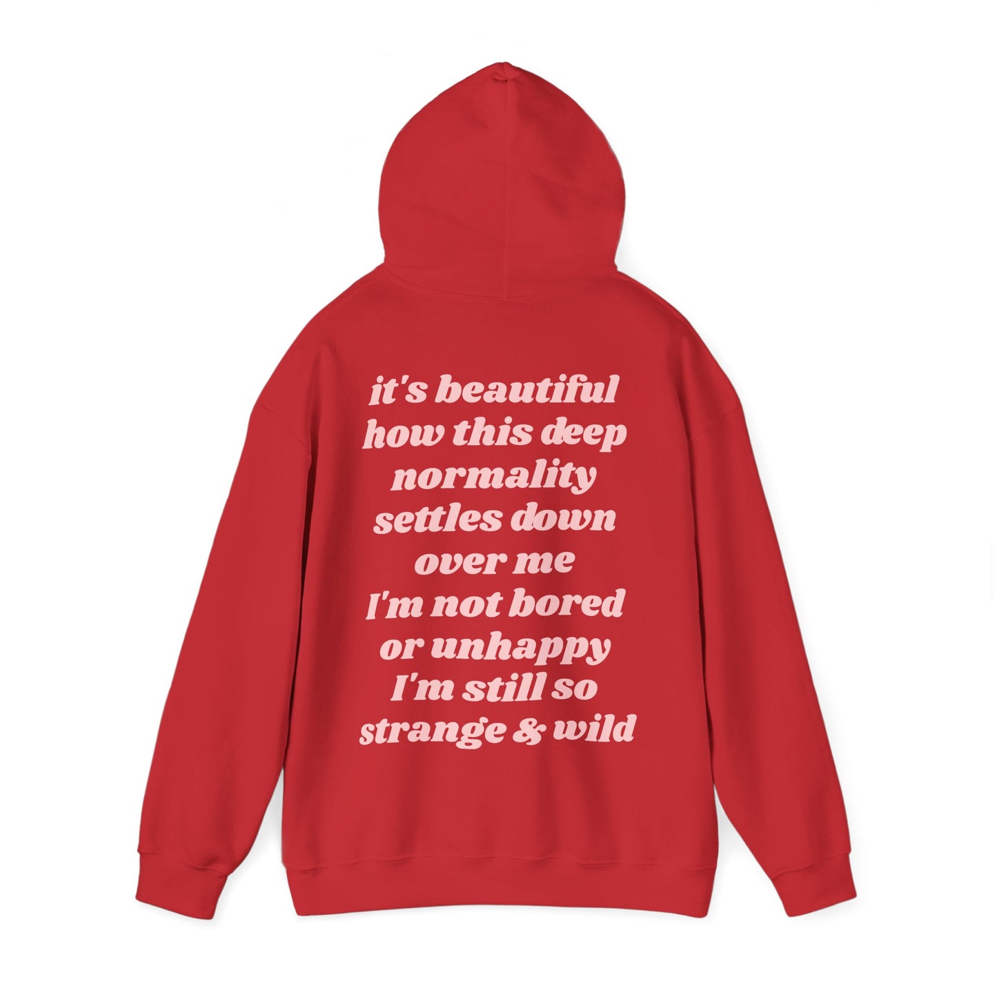 I'm still so strange and wild - Lana Del Rey Inspired Unisex Heavy Blend™ Hooded Sweatshirt