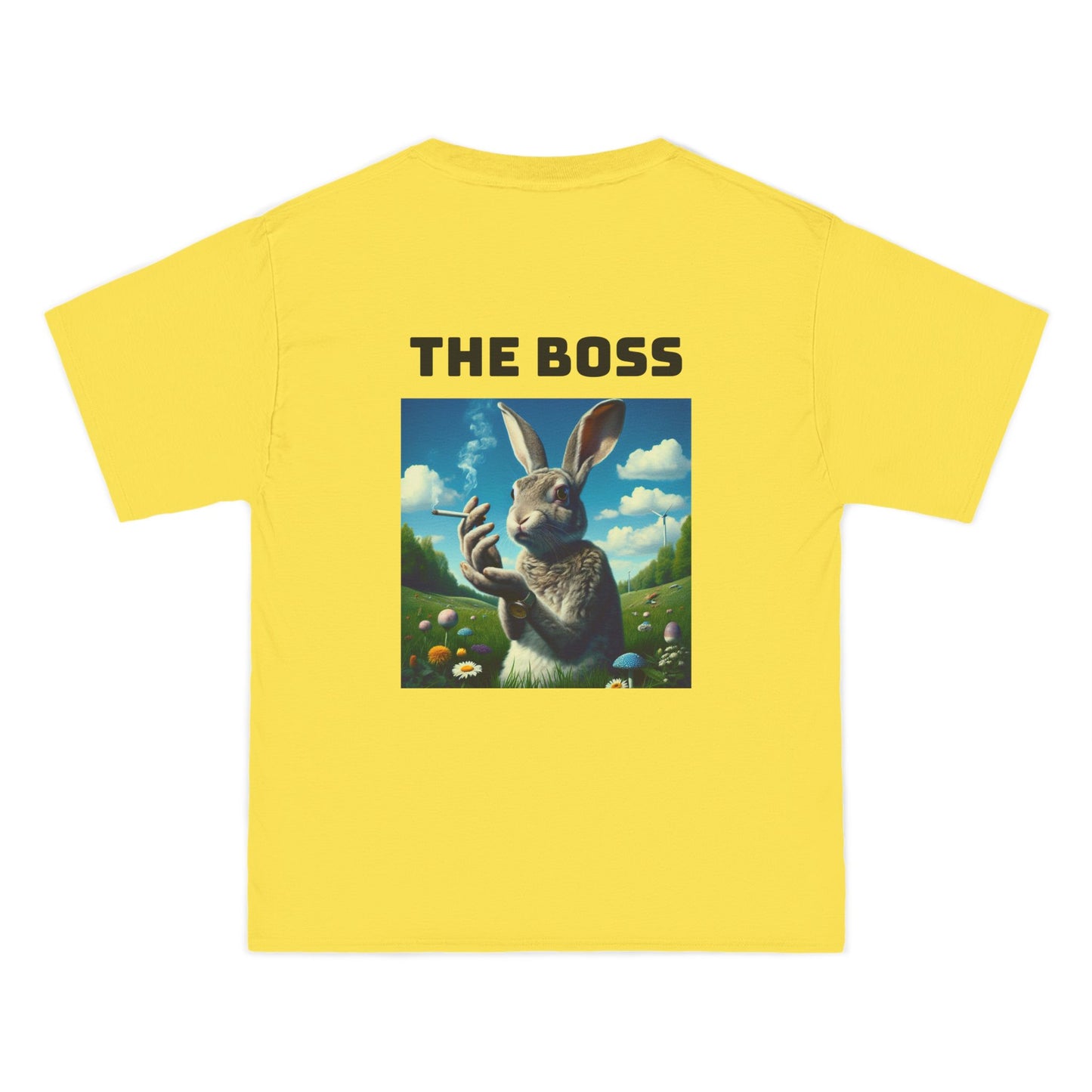 THE BOSS - 1/2 His Unisex Beefy-T® Short-Sleeve T-Shirt