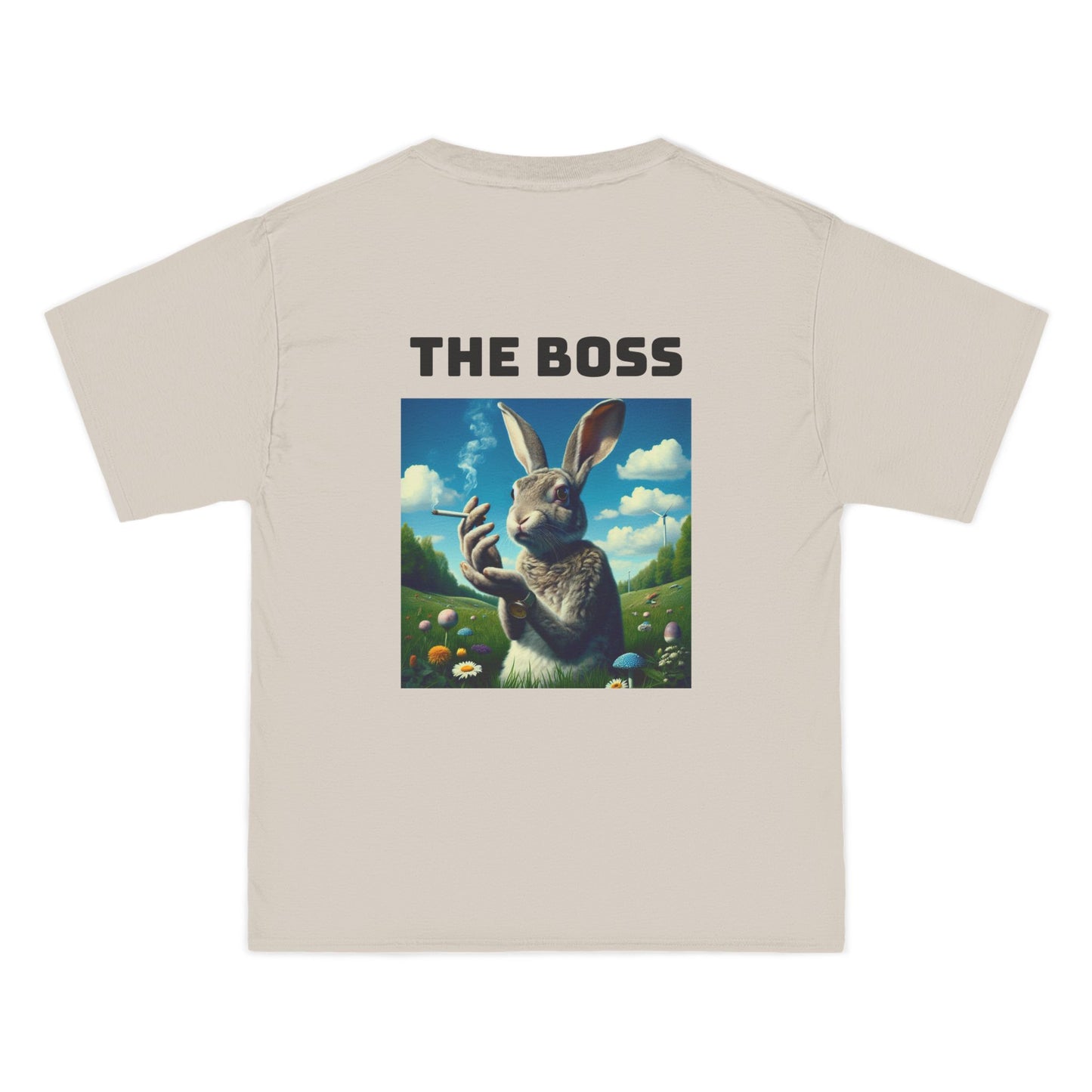THE BOSS - 1/2 His Unisex Beefy-T® Short-Sleeve T-Shirt