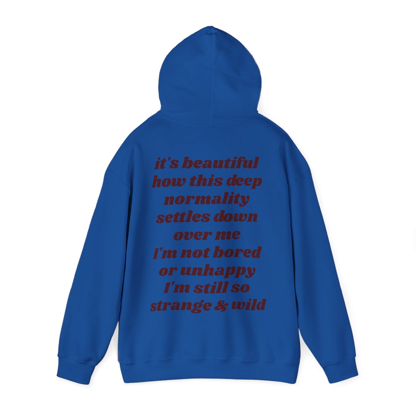I'm still so strange and wild - Lana Del Rey Inspired Unisex Heavy Blend™ Hooded Sweatshirt