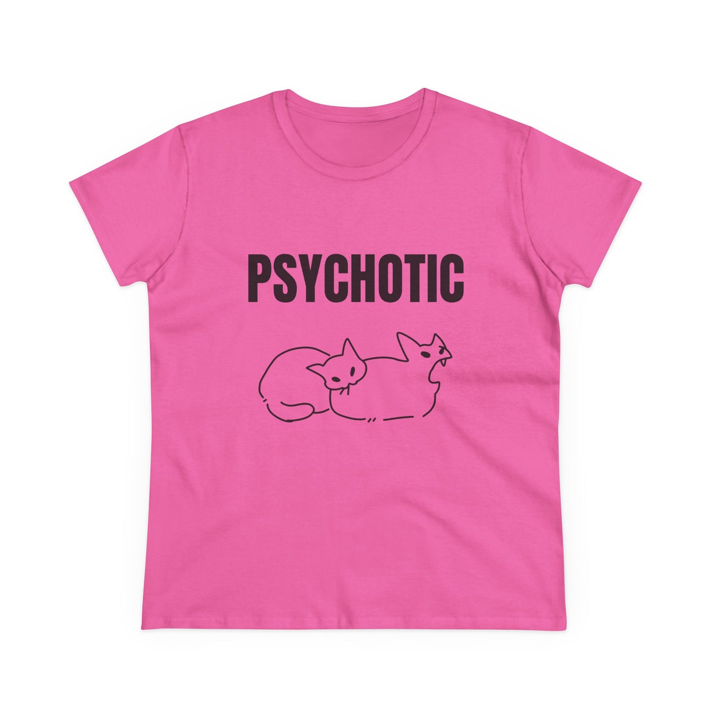 PSYCHOTIC - 4/4 Graphic Cotton Tee