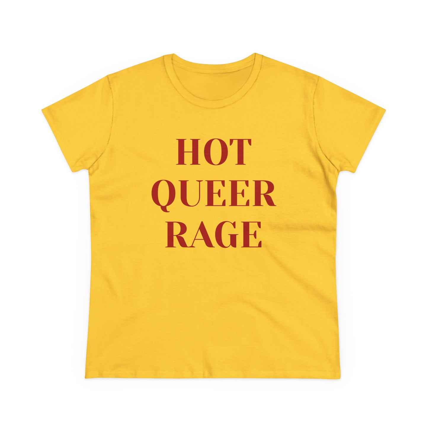HOT QUEER RAGE - Graphic Cotton Tee