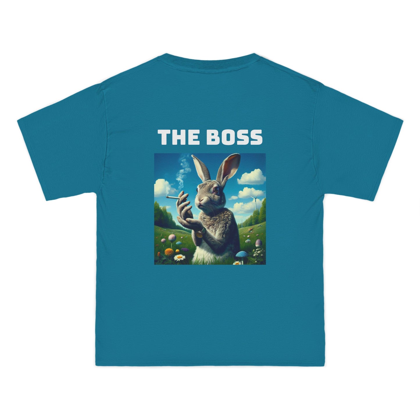 THE BOSS - 1/2 His Unisex Beefy-T® Short-Sleeve T-Shirt