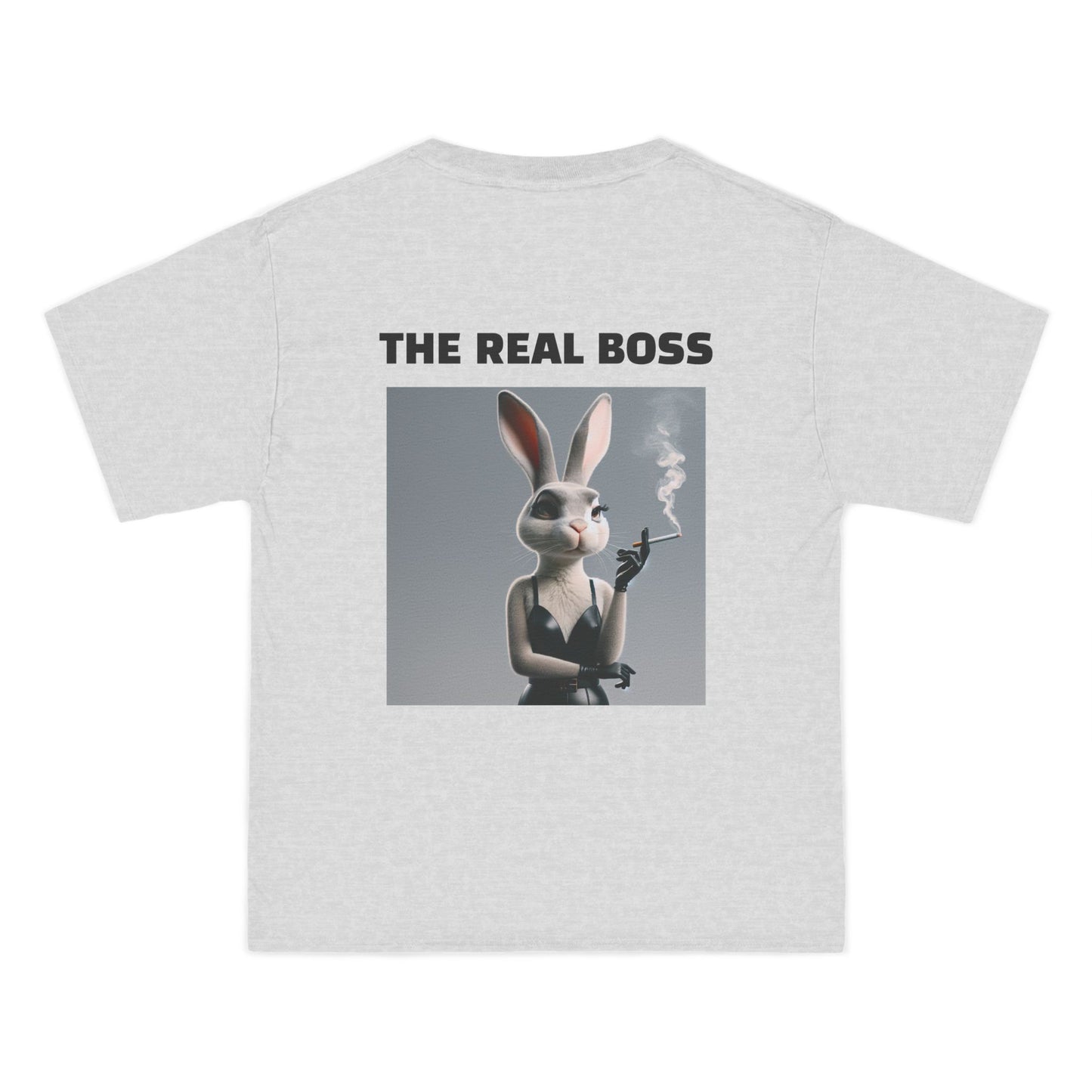 The REAL BOSS - Hers Graphic Unisex 2/2 Beefy-T® Short-Sleeve T-Shirt