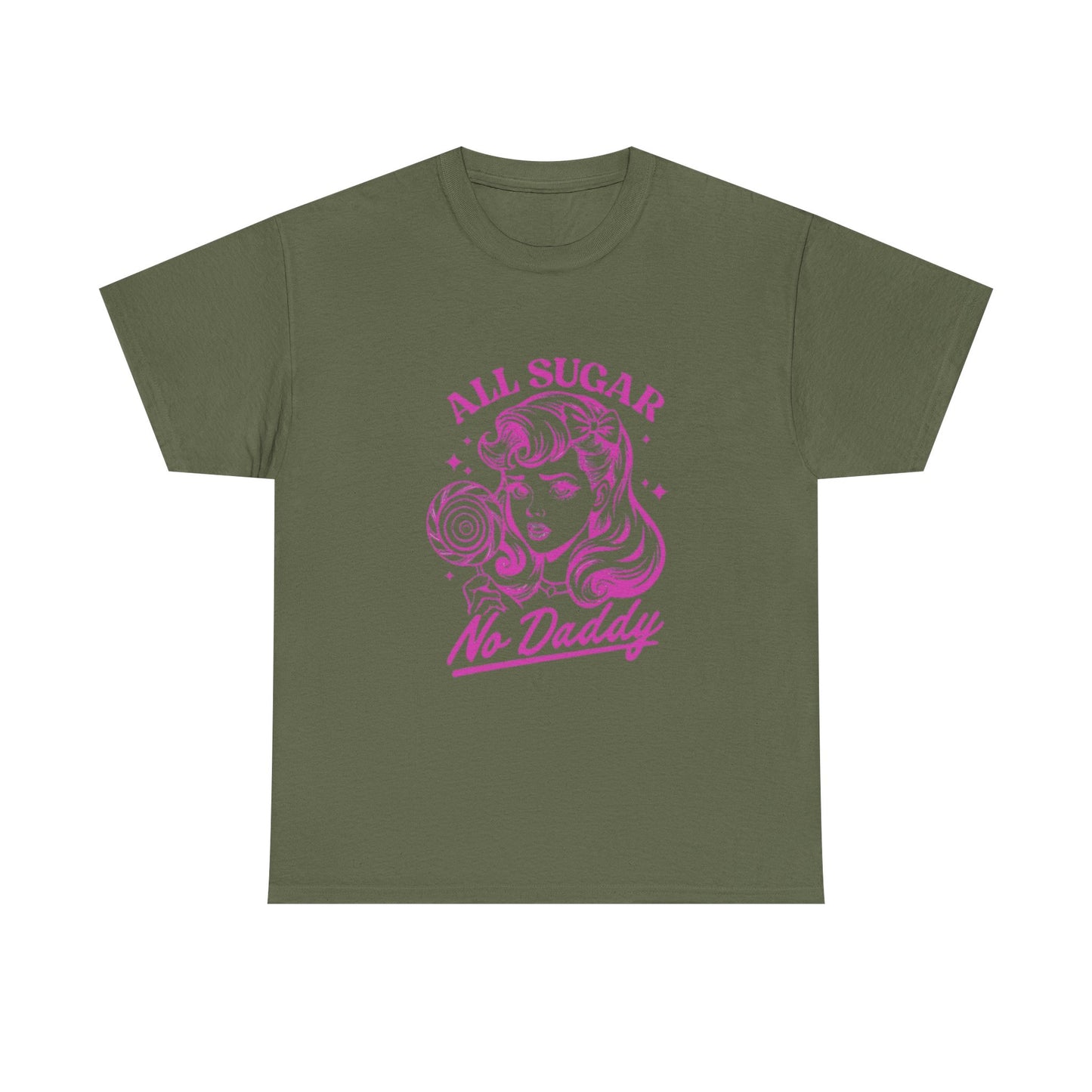 All Sugar, No Daddy - Graphic Unisex Heavy Cotton Tee