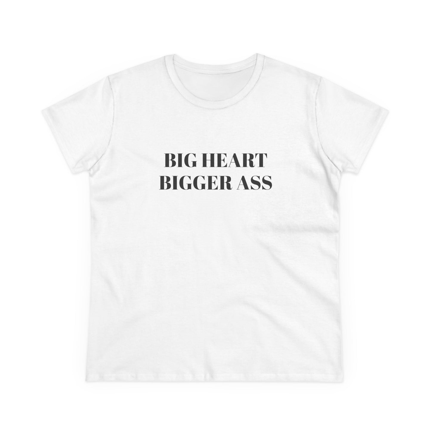 Big Heart, Bigger Ass - Graphic Cotton Tee