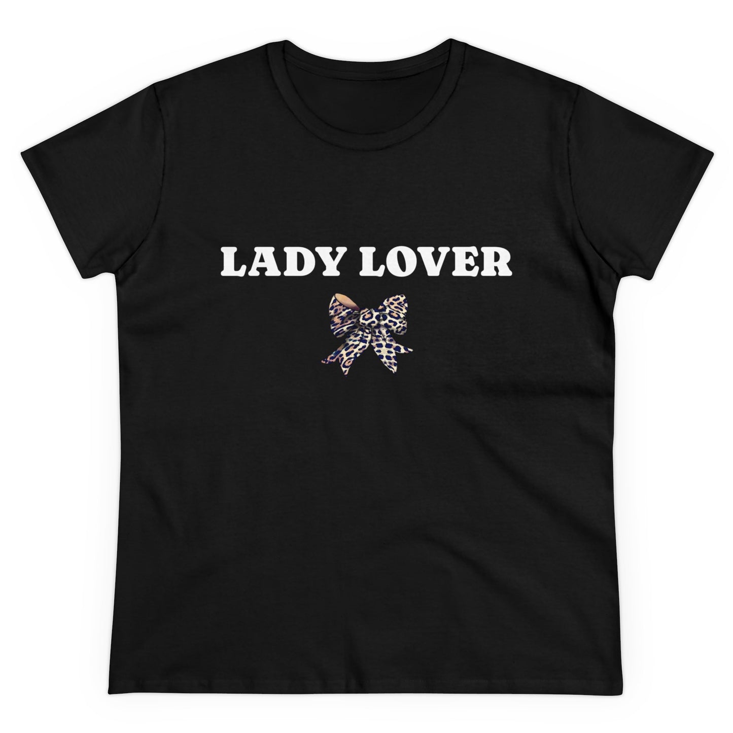 LADY LOVER - Graphic Cotton T-Shirt