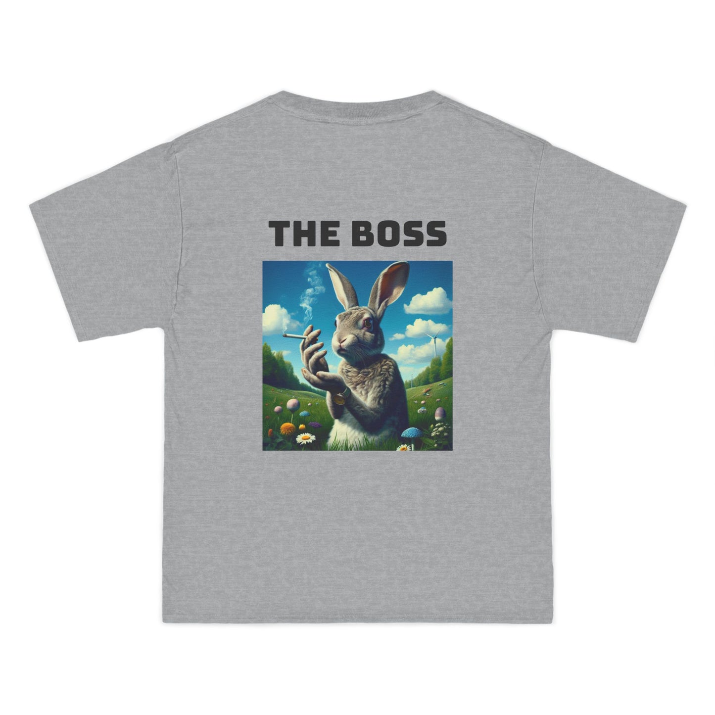 THE BOSS - 1/2 His Unisex Beefy-T® Short-Sleeve T-Shirt