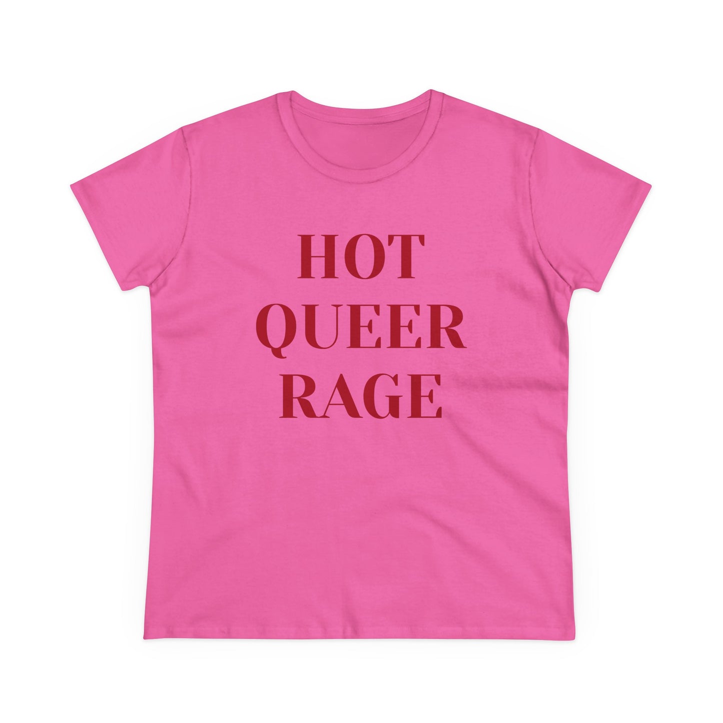 HOT QUEER RAGE - Graphic Cotton Tee
