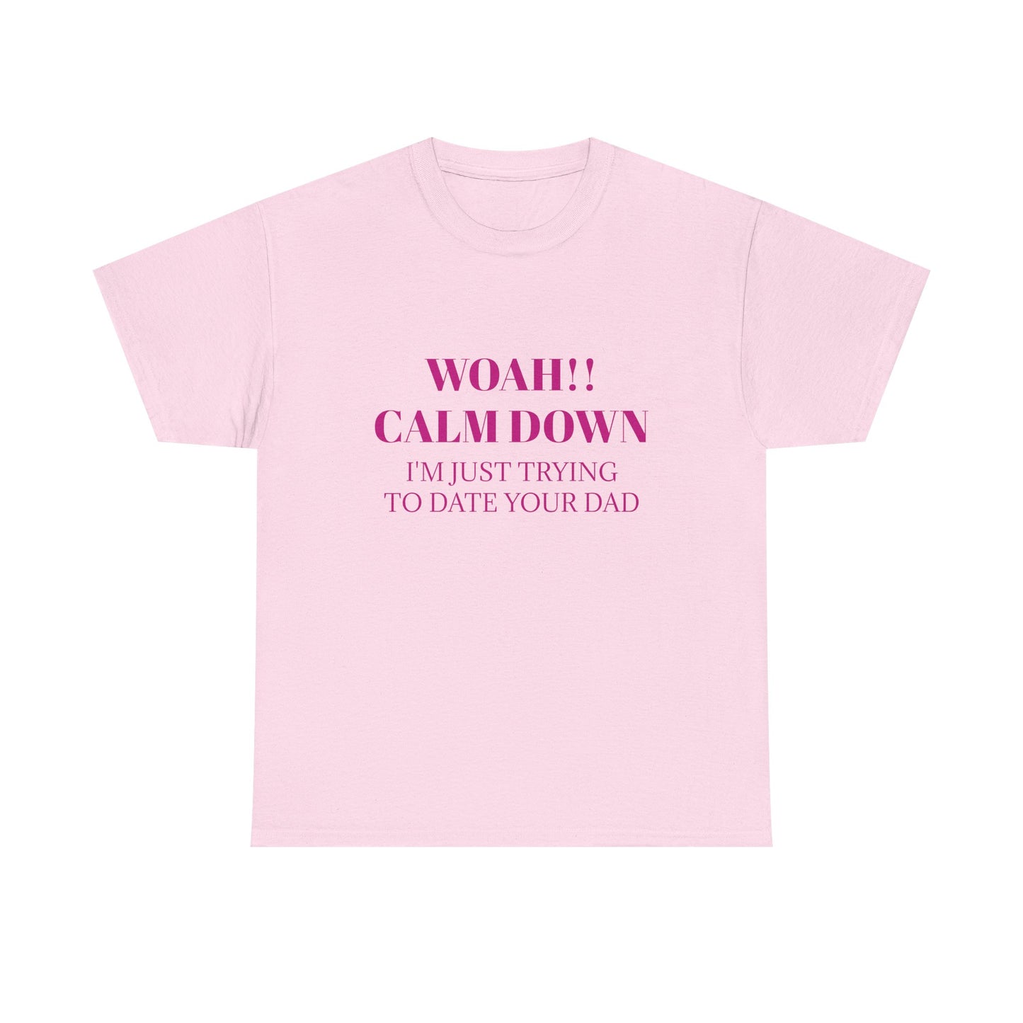 CALM DOWN - Graphic Unisex Heavy Cotton Tee