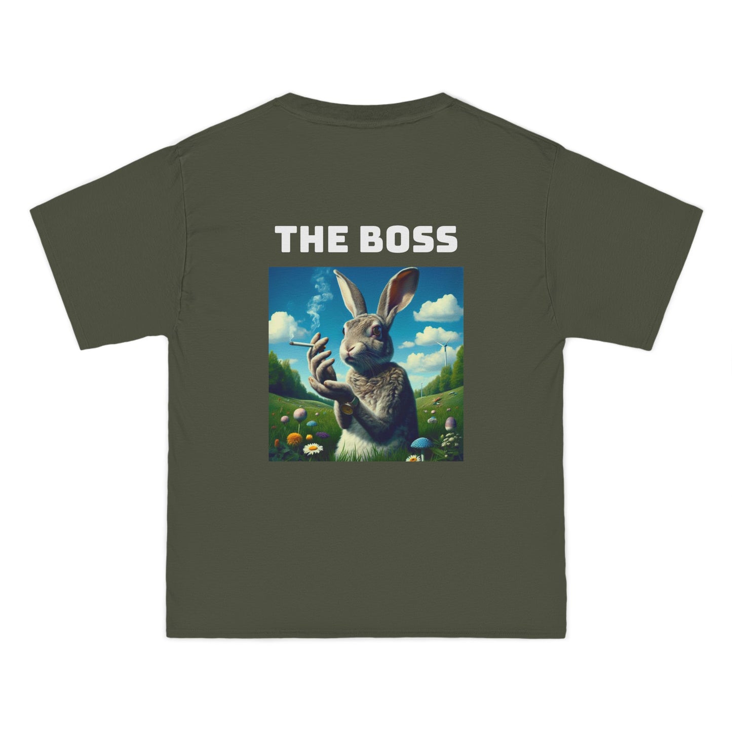 THE BOSS - 1/2 His Unisex Beefy-T® Short-Sleeve T-Shirt