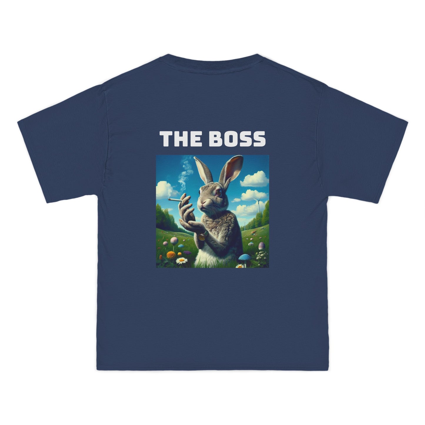 THE BOSS - 1/2 His Unisex Beefy-T® Short-Sleeve T-Shirt