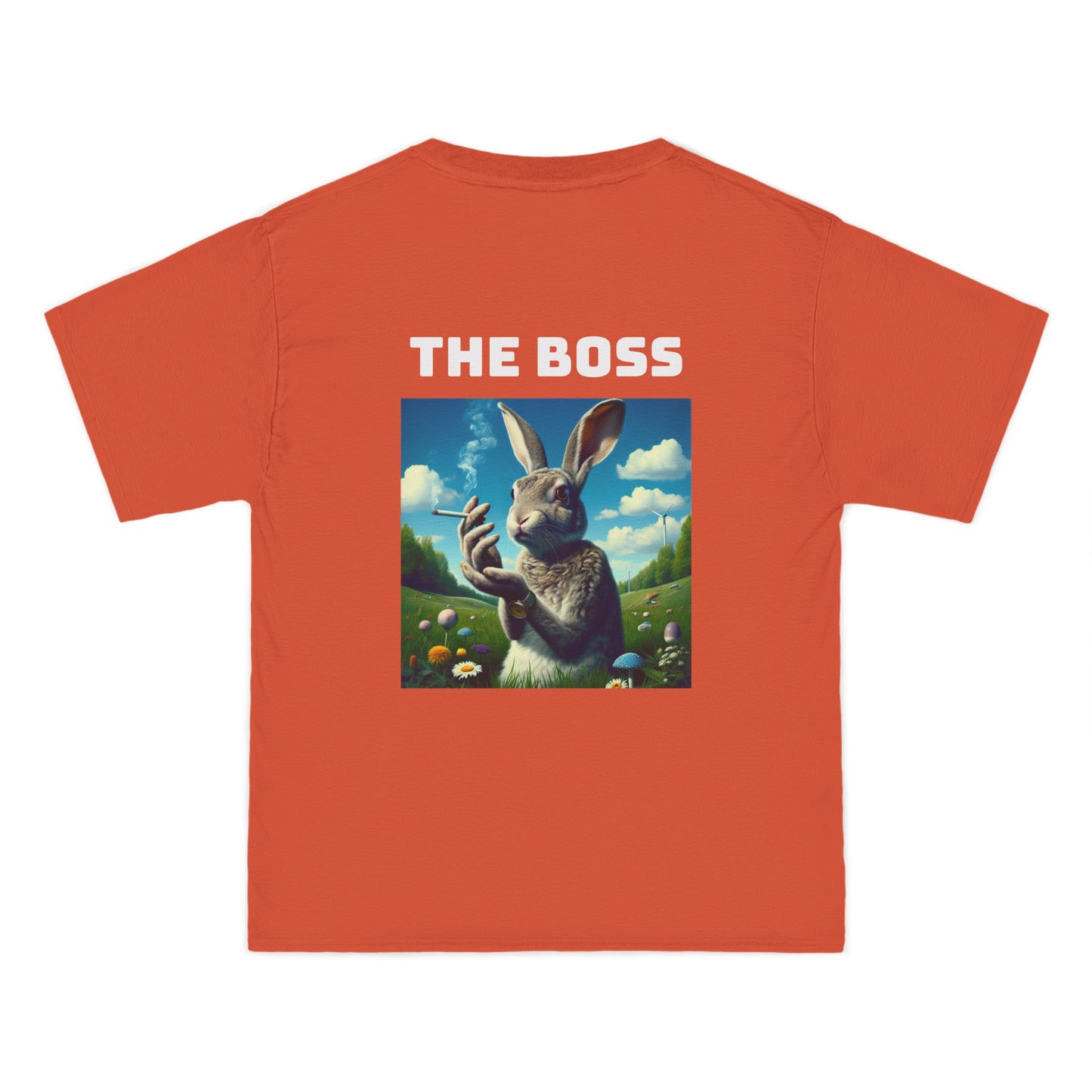 THE BOSS - 1/2 His Unisex Beefy-T® Short-Sleeve T-Shirt