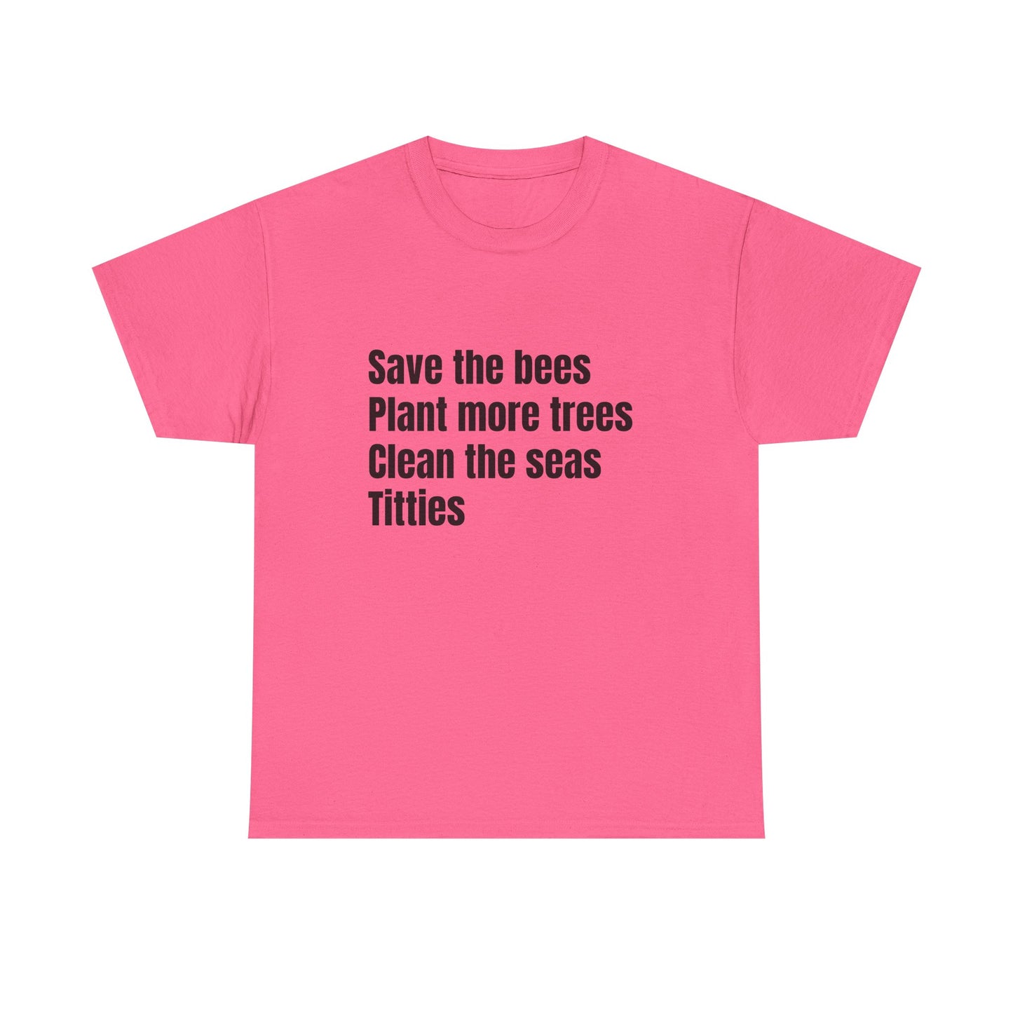 Save The Bees - Graphic Unisex Heavy Cotton Tee