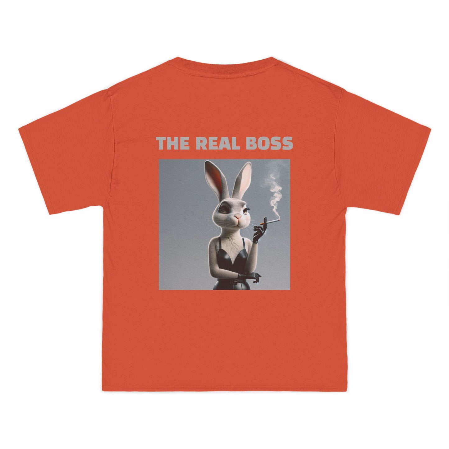 The REAL BOSS - Hers Graphic Unisex 2/2 Beefy-T® Short-Sleeve T-Shirt