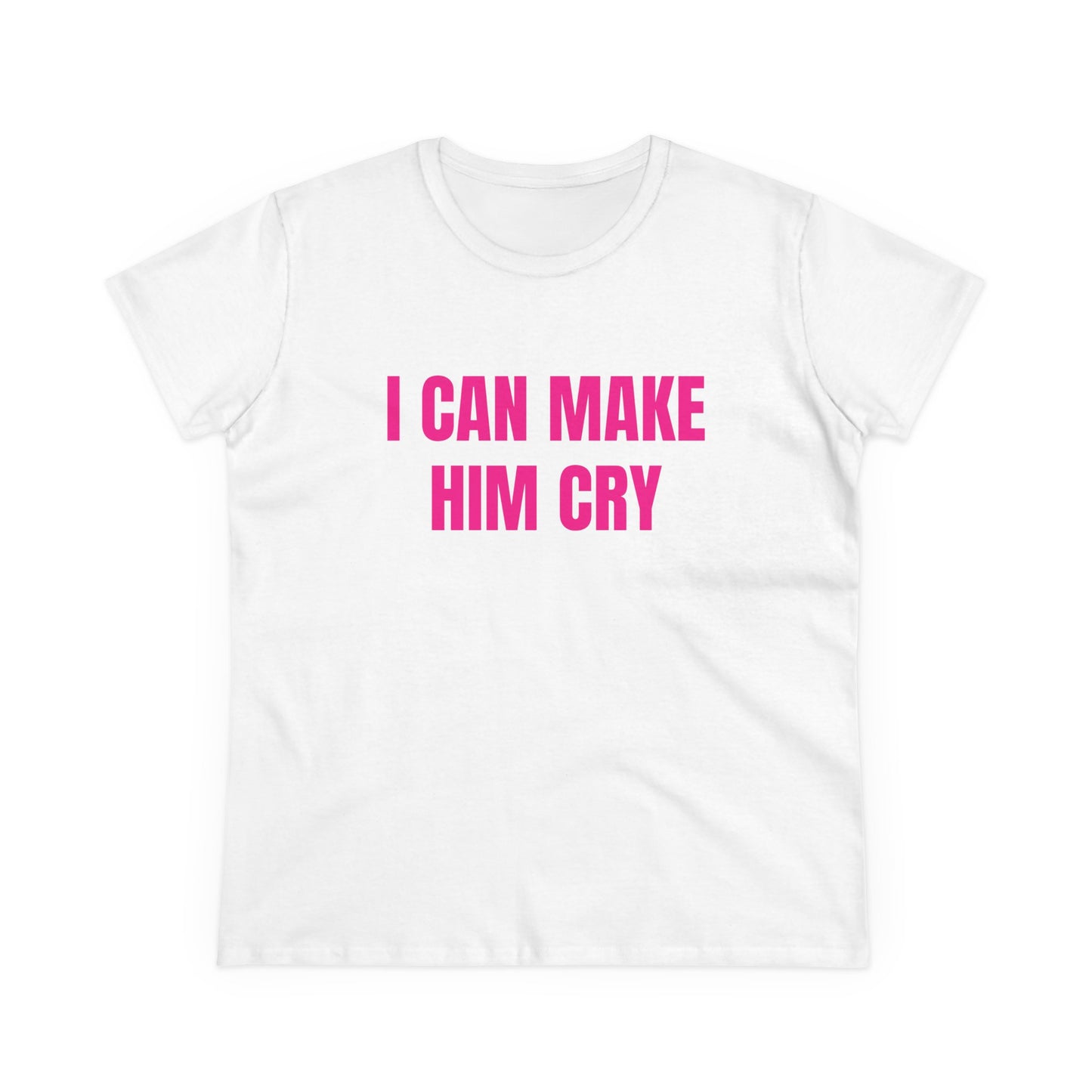 I Can Make Him Cry - Graphic Cotton Tee