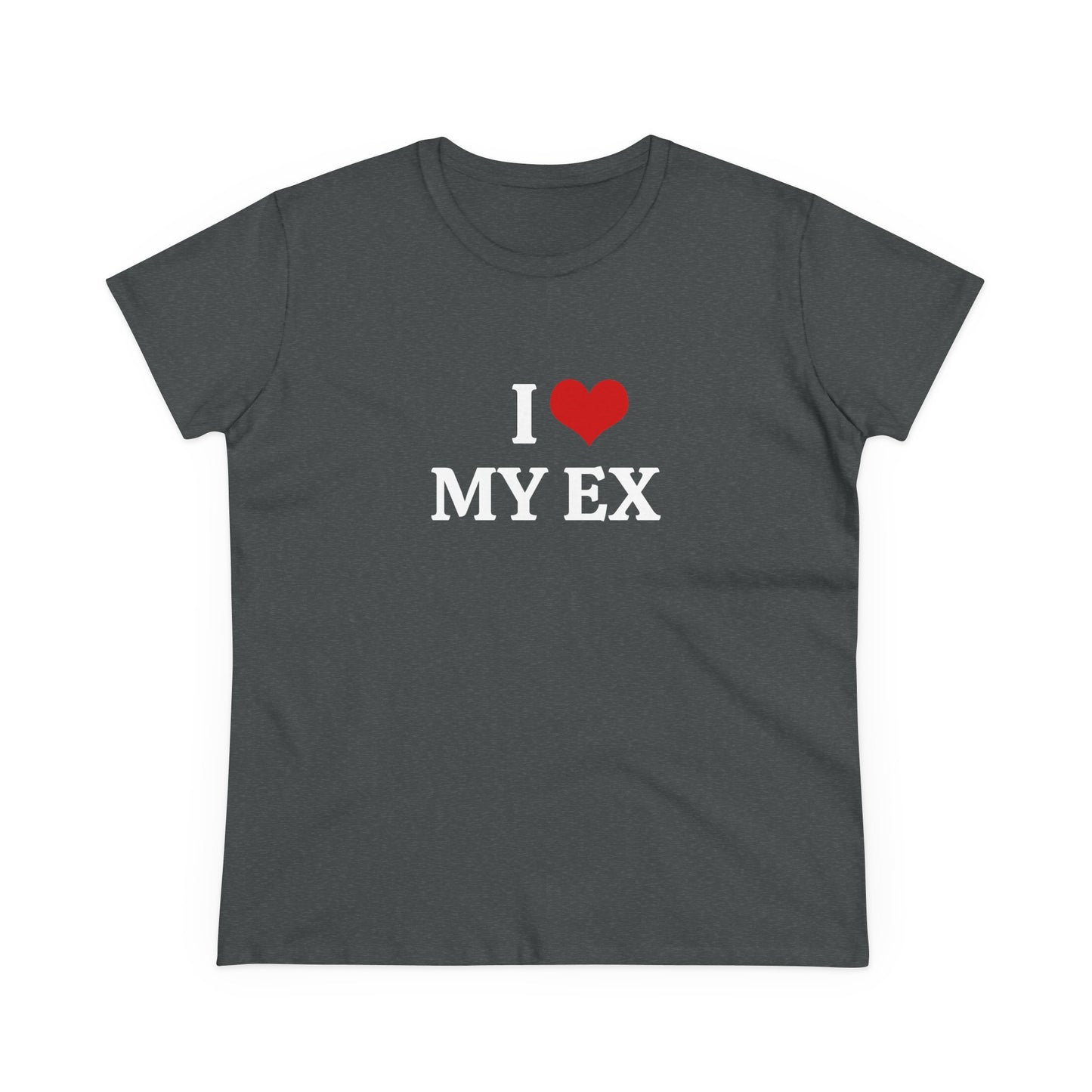 I Love My Ex - Graphic Adult Humour Cotton Tee