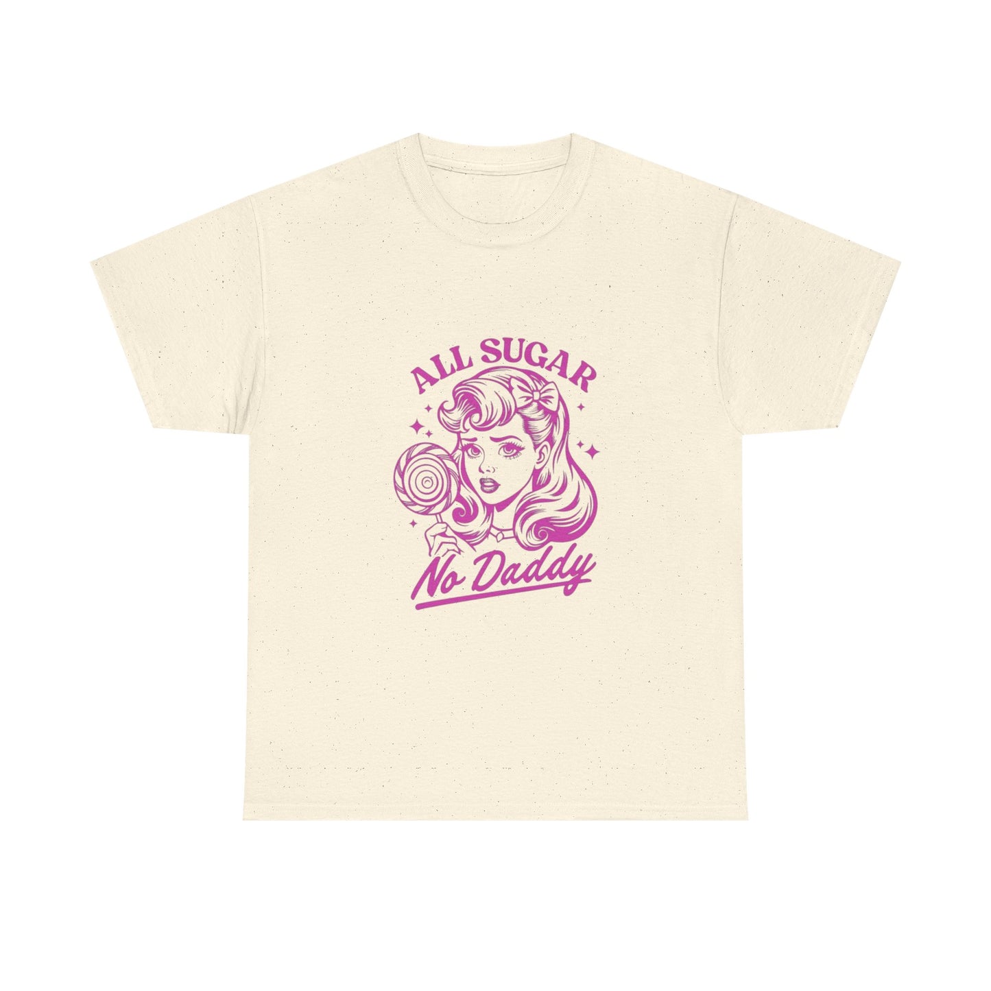 All Sugar, No Daddy - Graphic Unisex Heavy Cotton Tee