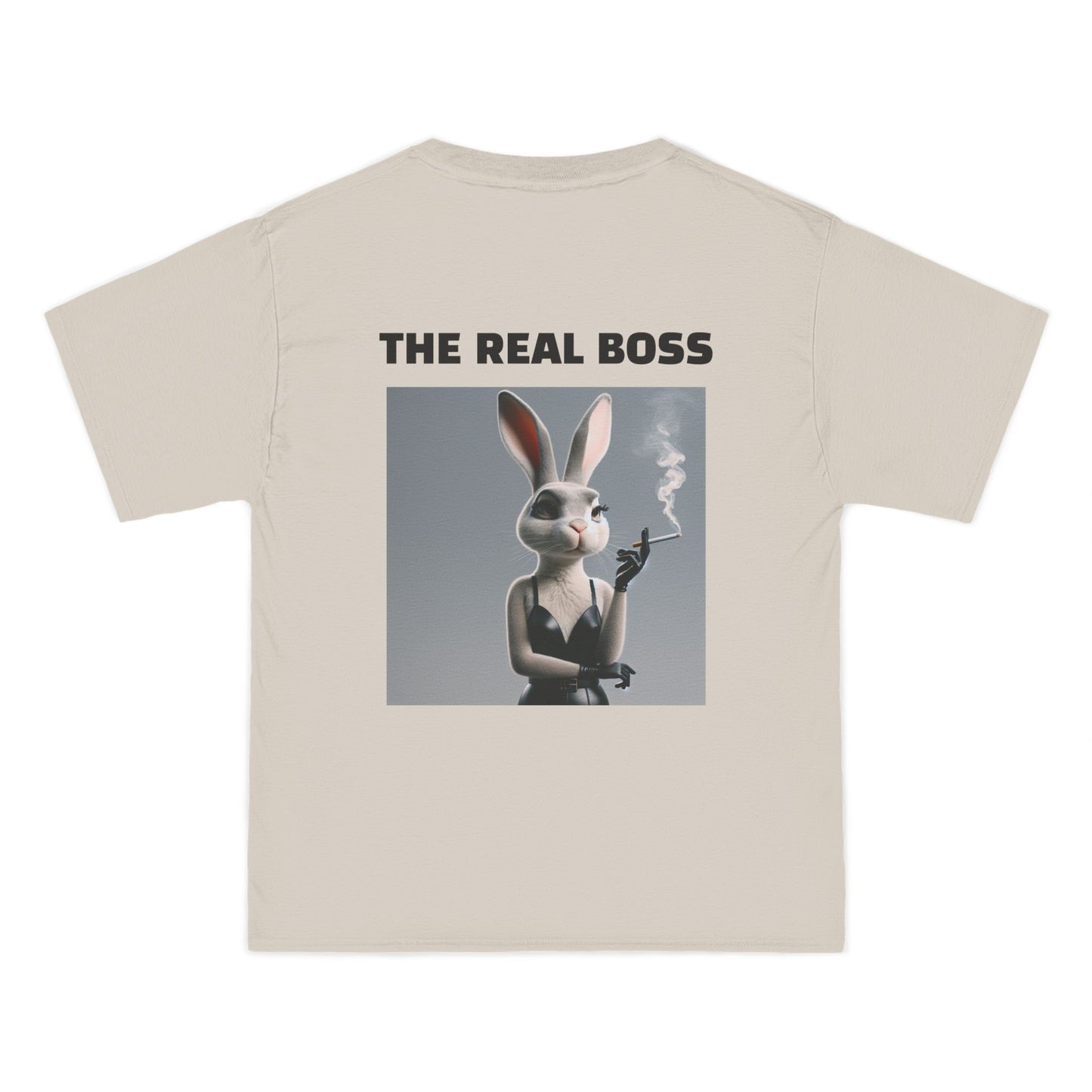 The REAL BOSS - Hers Graphic Unisex 2/2 Beefy-T® Short-Sleeve T-Shirt