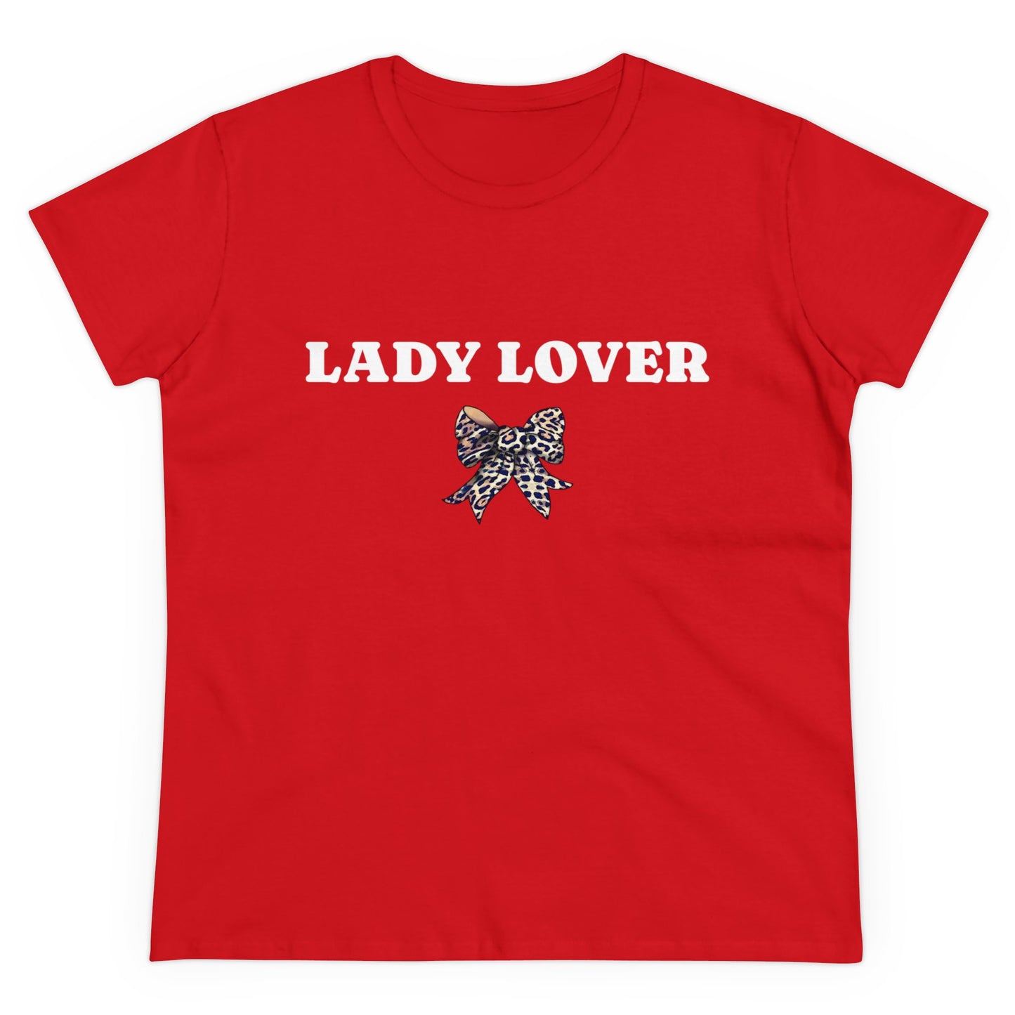 LADY LOVER - Graphic Cotton T-Shirt