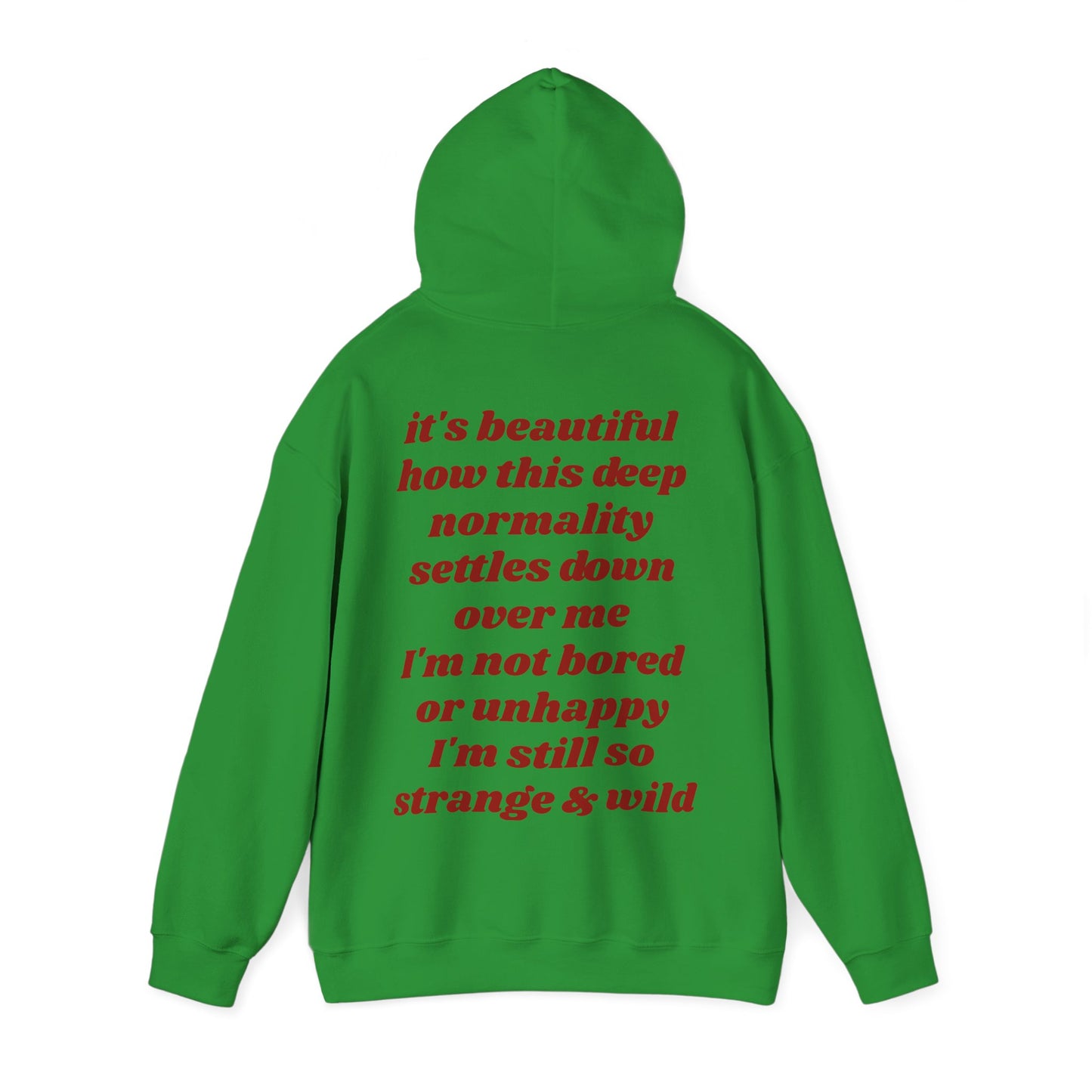 I'm still so strange and wild - Lana Del Rey Inspired Unisex Heavy Blend™ Hooded Sweatshirt