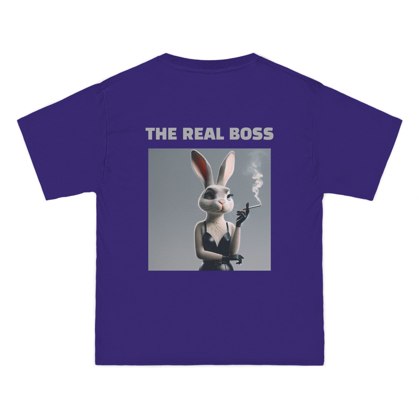 The REAL BOSS - Hers Graphic Unisex 2/2 Beefy-T® Short-Sleeve T-Shirt