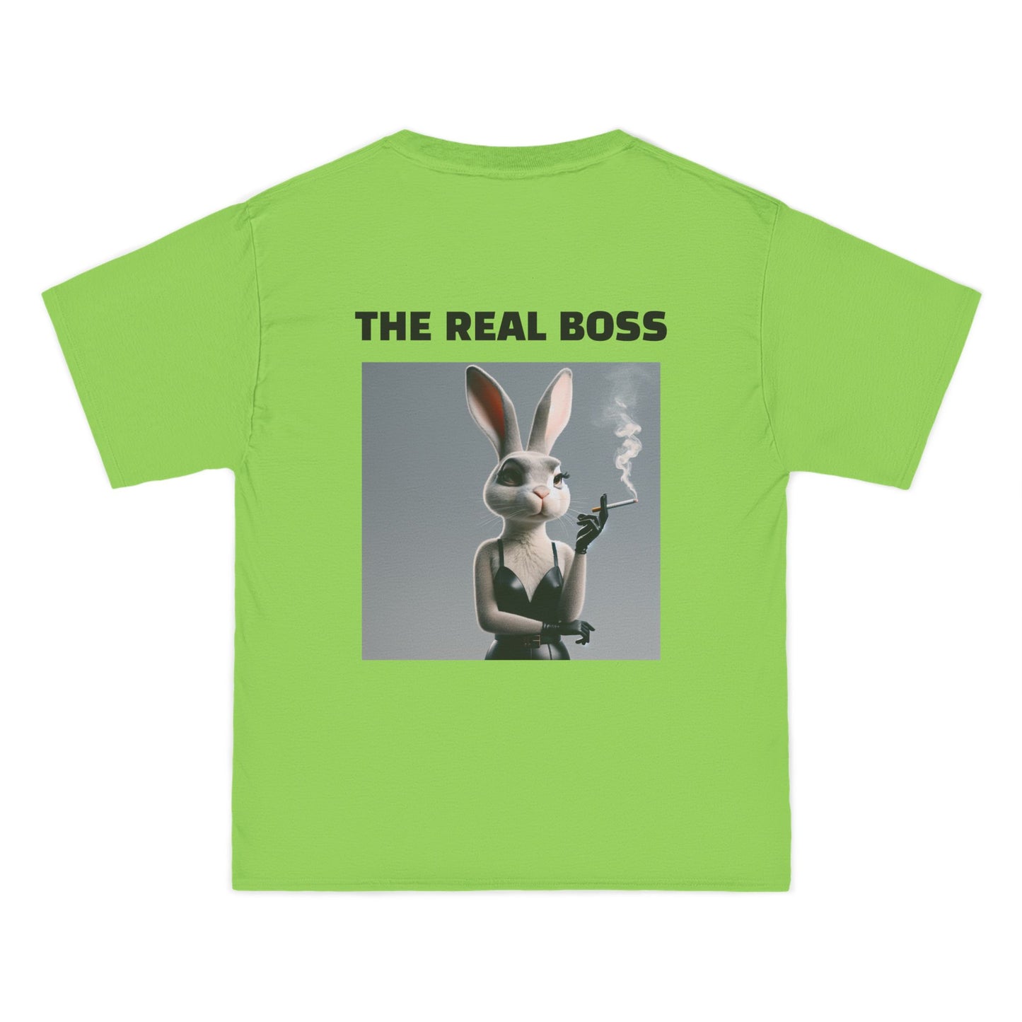 The REAL BOSS - Hers Graphic Unisex 2/2 Beefy-T® Short-Sleeve T-Shirt