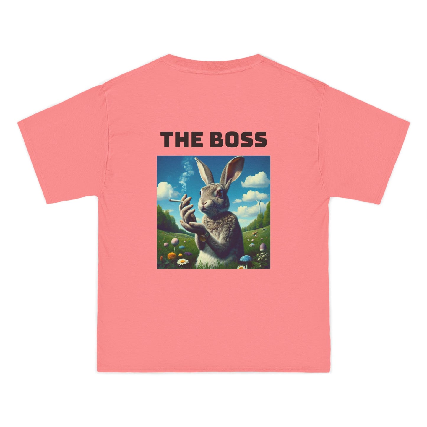 THE BOSS - 1/2 His Unisex Beefy-T® Short-Sleeve T-Shirt