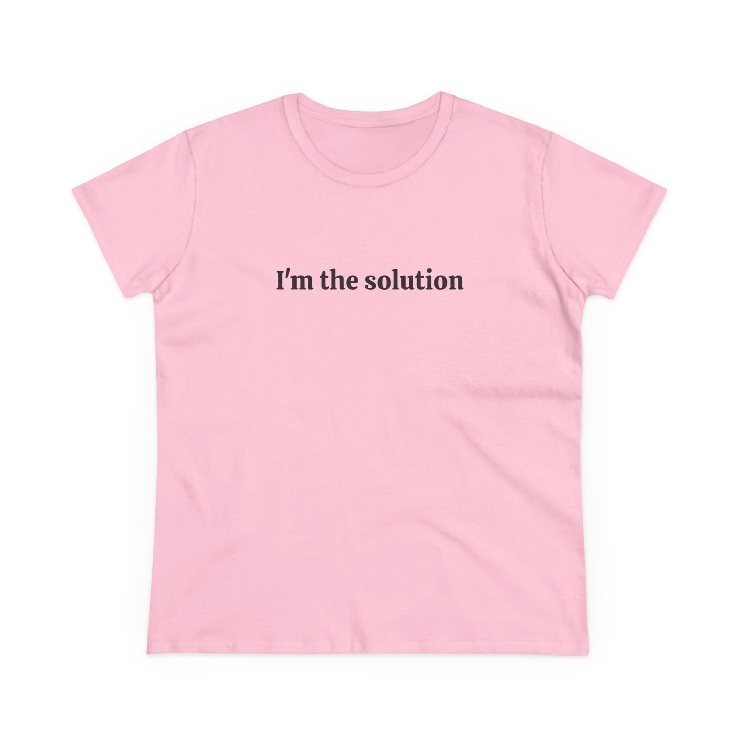 I'm The Solution - 2/2 Graphic Cotton Tee