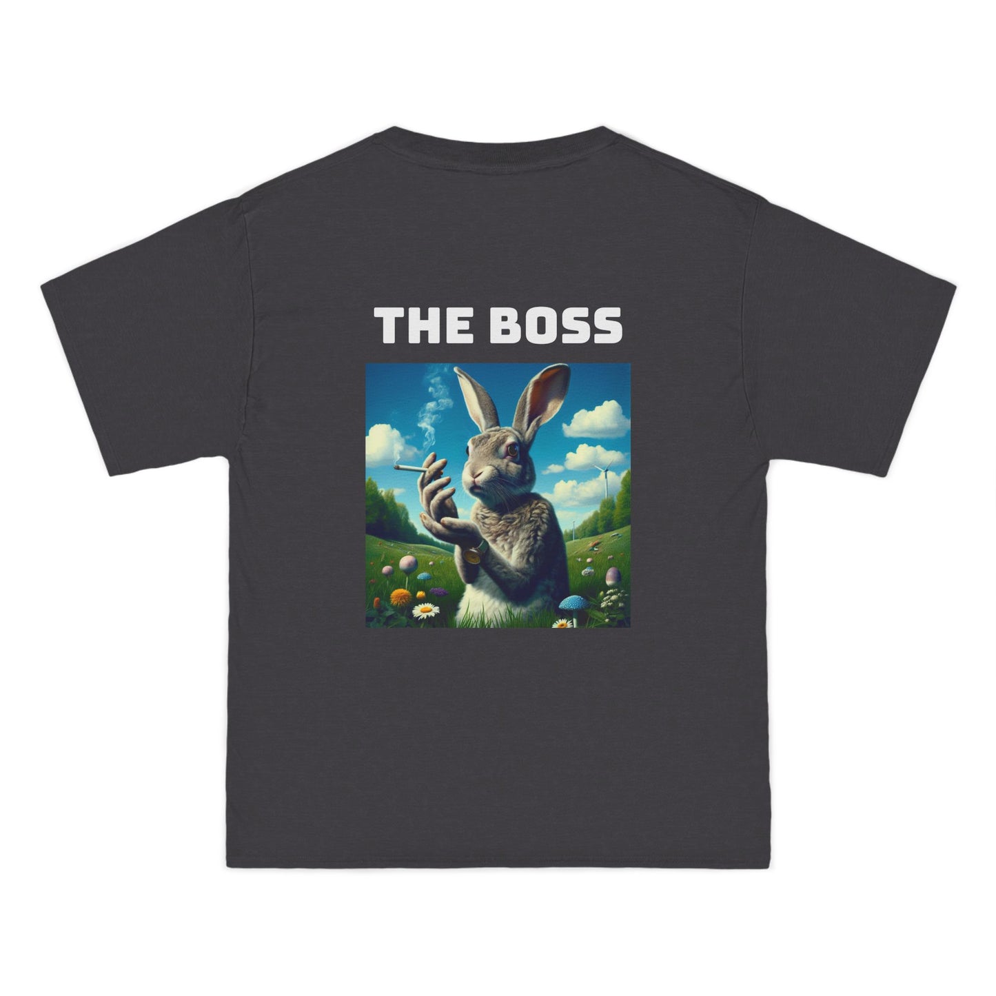 THE BOSS - 1/2 His Unisex Beefy-T® Short-Sleeve T-Shirt
