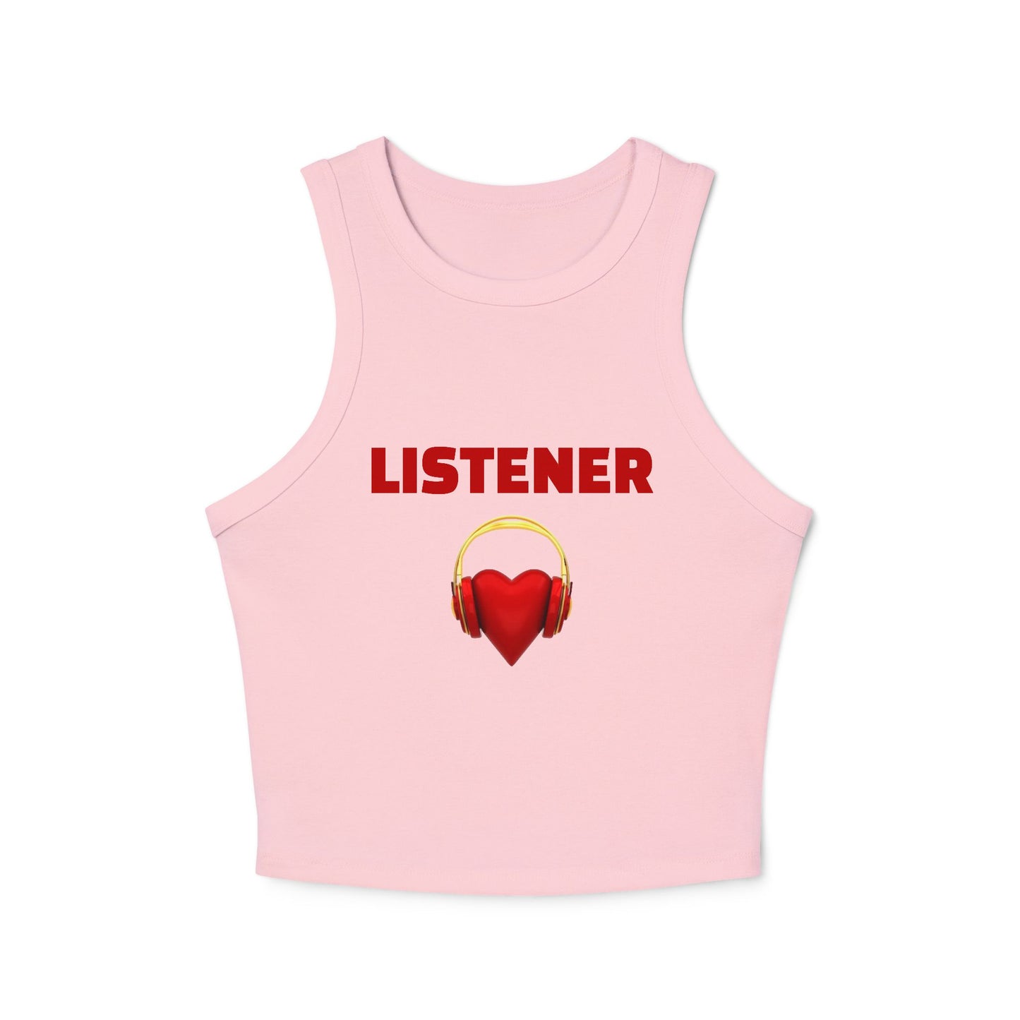 LISTENER - Graphic 2/3 Trio Rib Racer Tank Top